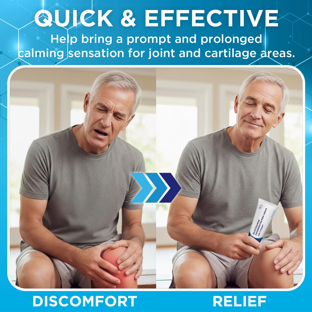 Dr. T Glucosamine Chondroitin Cream - Premium Formula with MSM and Collagen for Joint and Muscle Discomfort - Maintains Joint Strength, Flexibility & Muscle Mobility - 4.23 oz / 120g (1 Pack) Dr. T Au supplements