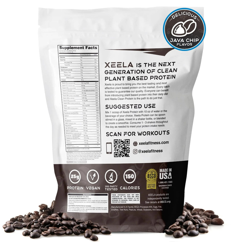 XEELA Plant Based Vegan Protein Powder - Independently Tested - 25g High Protein XEELA Au supplements