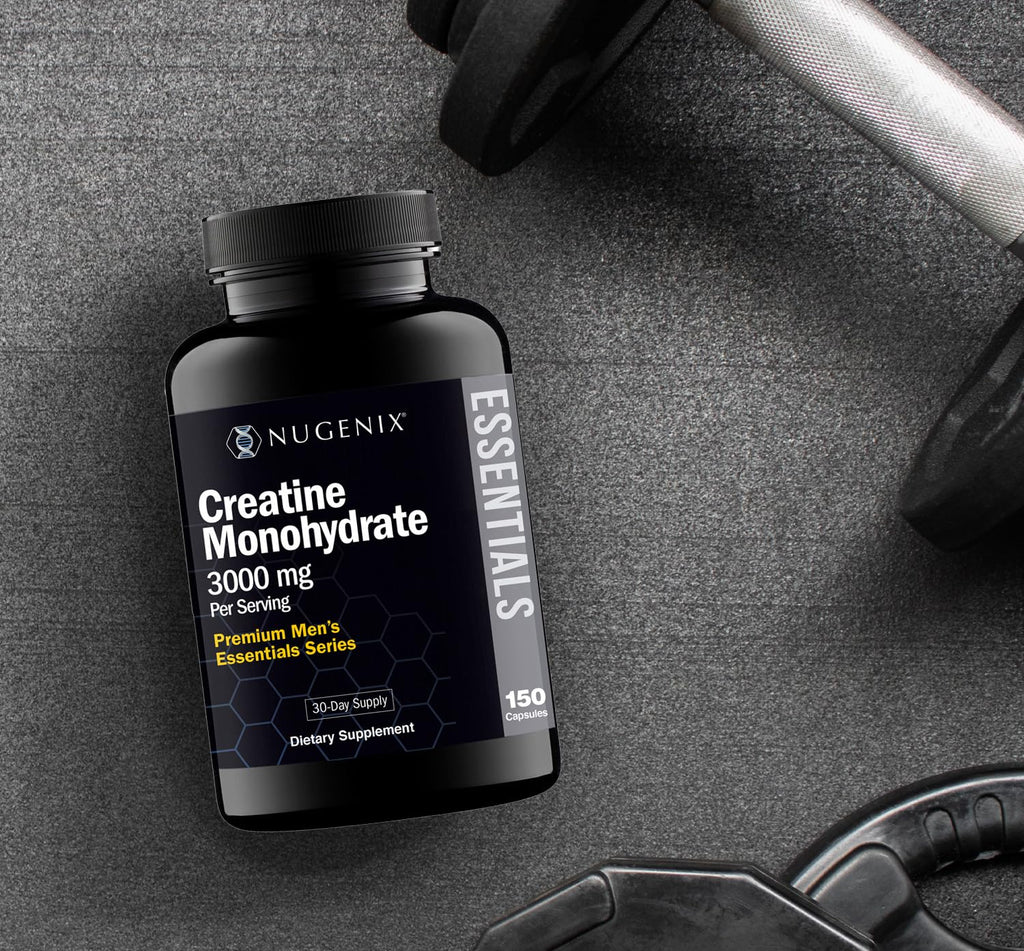Nugenix Essentials Premium Creatine Monohydrate Pills Supplement, 3000mg, 150 Capsules Nugenix Au supplements