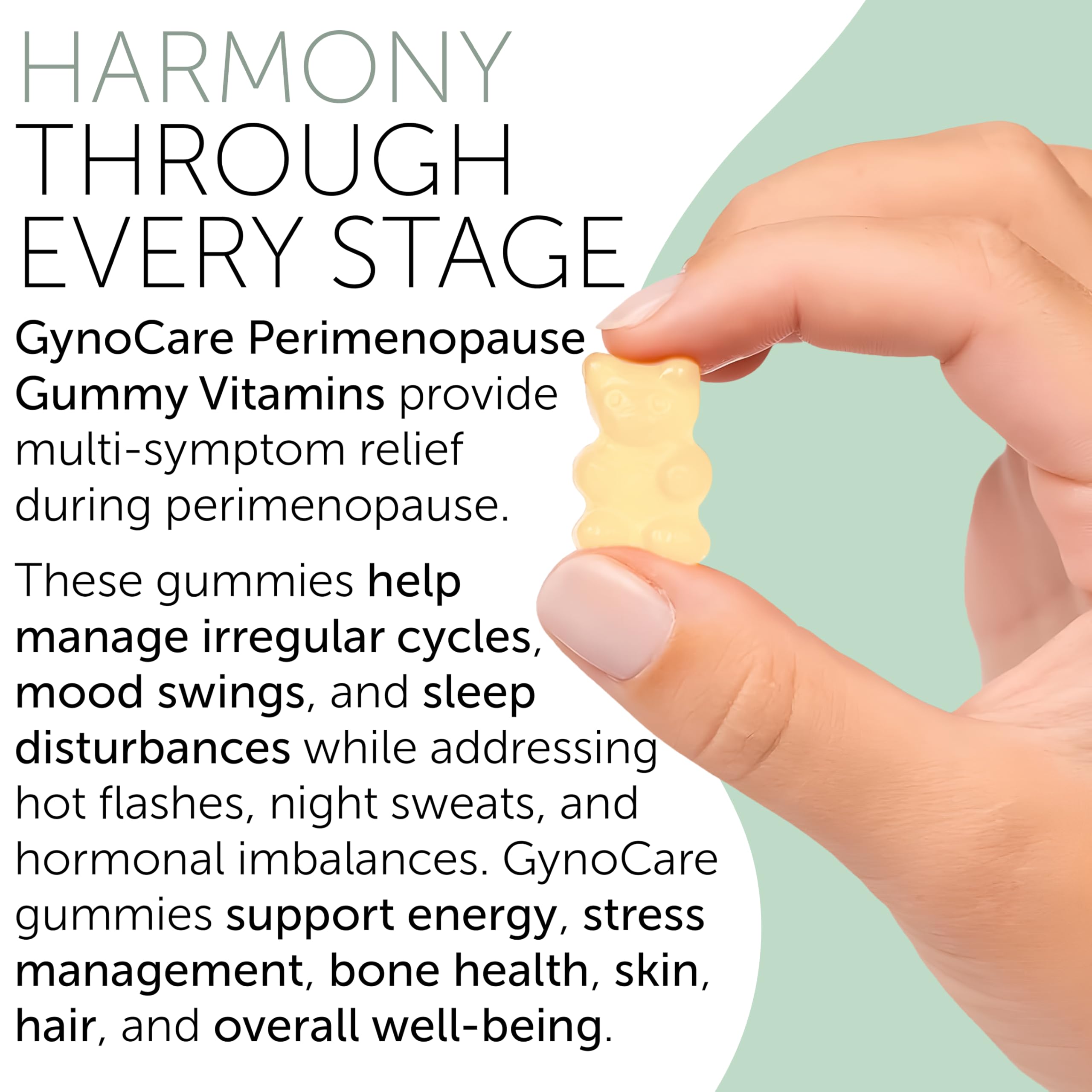 Perimenopause Supplements Women | Premenopausal Gummy Vitamins | Relief for Hormonal Balance & Mood Swings | Supports Menstrual Cycle Regulation | 60 Vegan Gummies Terramed Just Think Comfort Au supplements