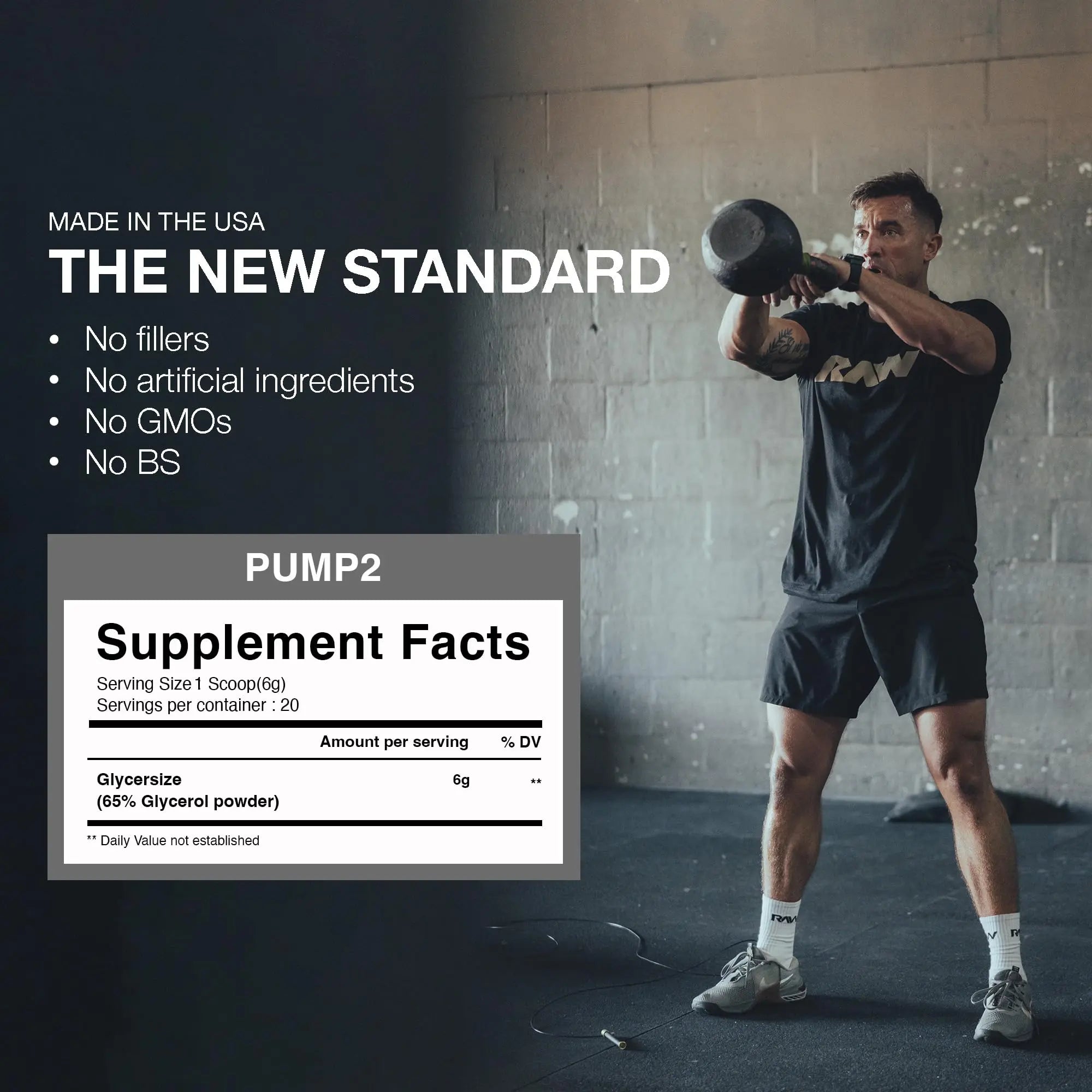 RAW Pump2 Pre Workout | Glycerol Pump Pre Workout Supplement, Pair Pump Supplement for Best Results Or Any Preworkout Powder | Enhanced Hydratio RAW Au supplements