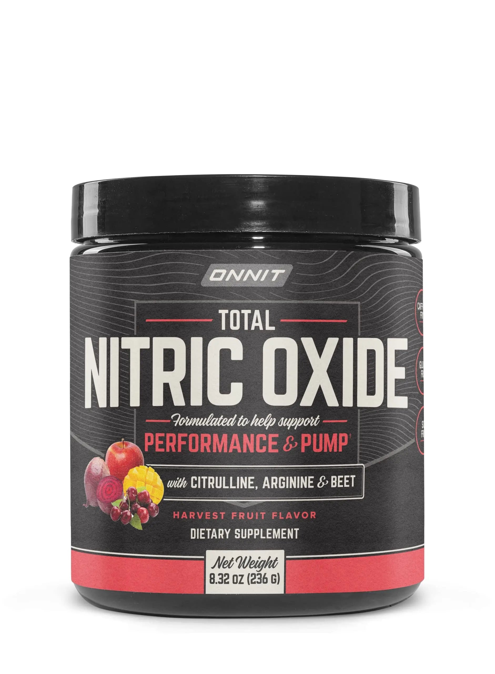 ONNIT Total Nitric Oxide - Caffeine Free Pre Workout Powder w/ Beet Root, L Arginine ONNIT Au supplements