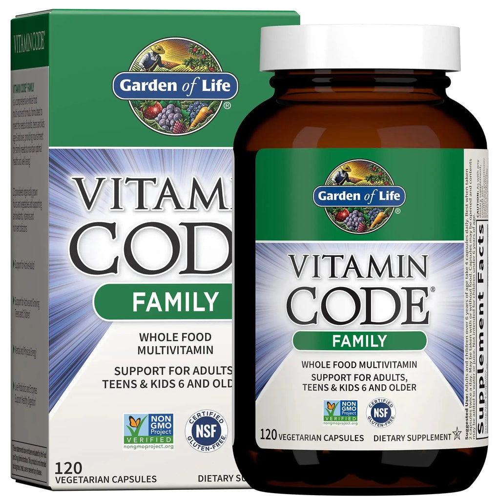 Garden of Life Multivitamin Family Formula 120 Capsules & Dr Formulated Probiotics for Women 30 Capsules Bundle Garden of Life Au supplements