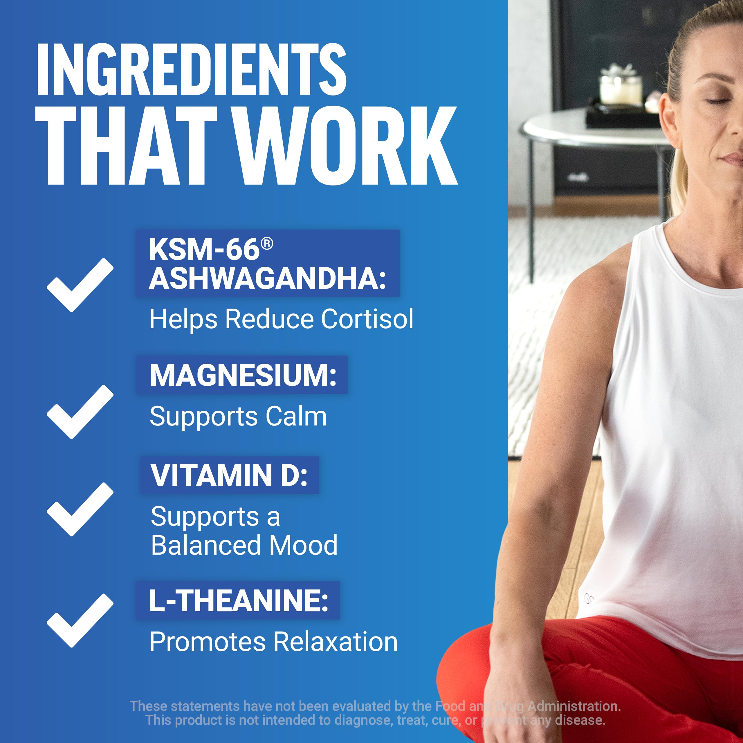 Force Factor Amazing Ashwa Complete Calm Support with KSM-66 Ashwagandha, Like Ashwangandha Gummies to Promote Calm & Relaxation with Magnesium & L-Theanine,