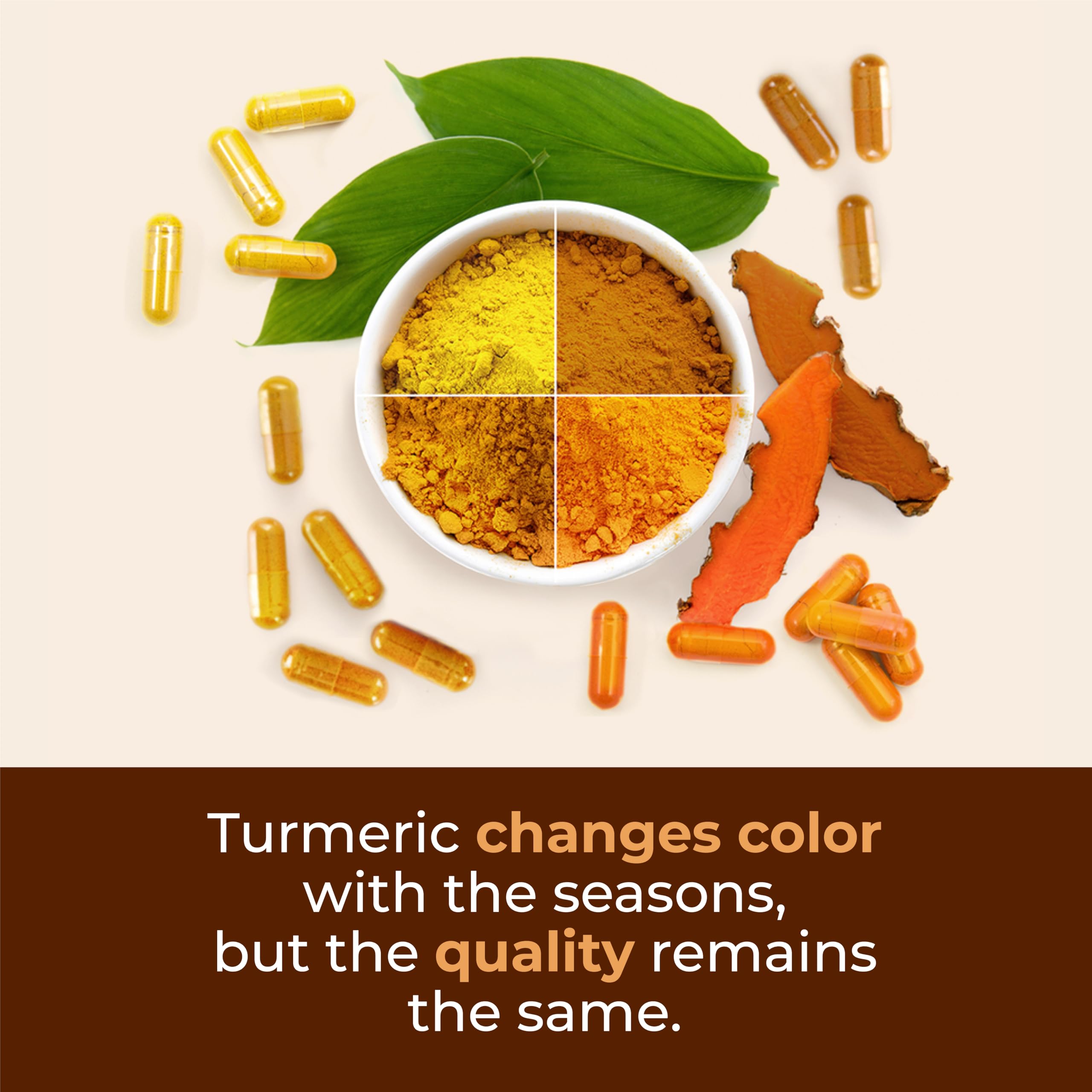 Turmeric with Black Pepper - High Potency Organic 1200mg Turmeric Curcumin Supplement for Joint Support & Digestive Health - Curcumin with Black Pepper