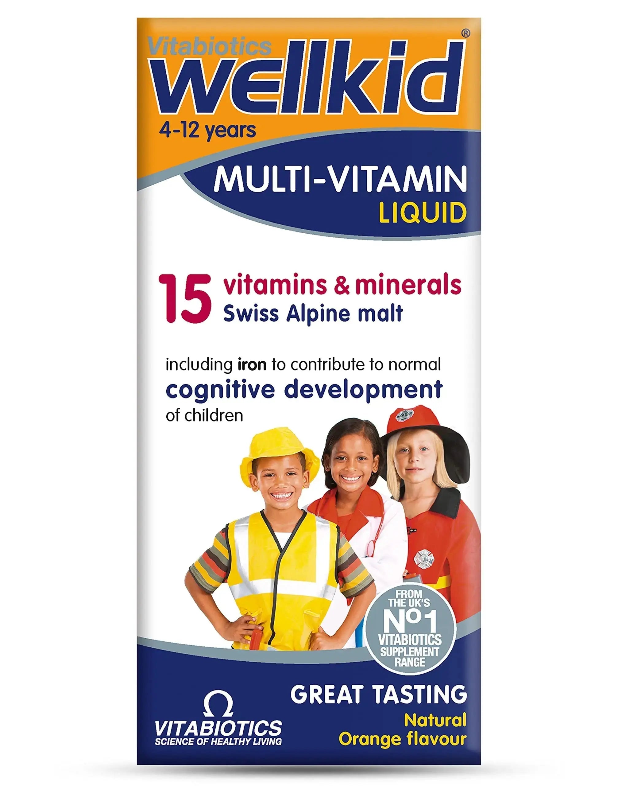 Wellkid by Vitabiotics Multi-Vitamin Liquid 150ml Wellkid Au supplements