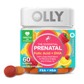 OLLY Prenatal Multivitamin Gummy, Supports Healthy Growth and Brain Development, Folic Acid, Vitamin D, Omega 3 DHA, Chewable Supplement