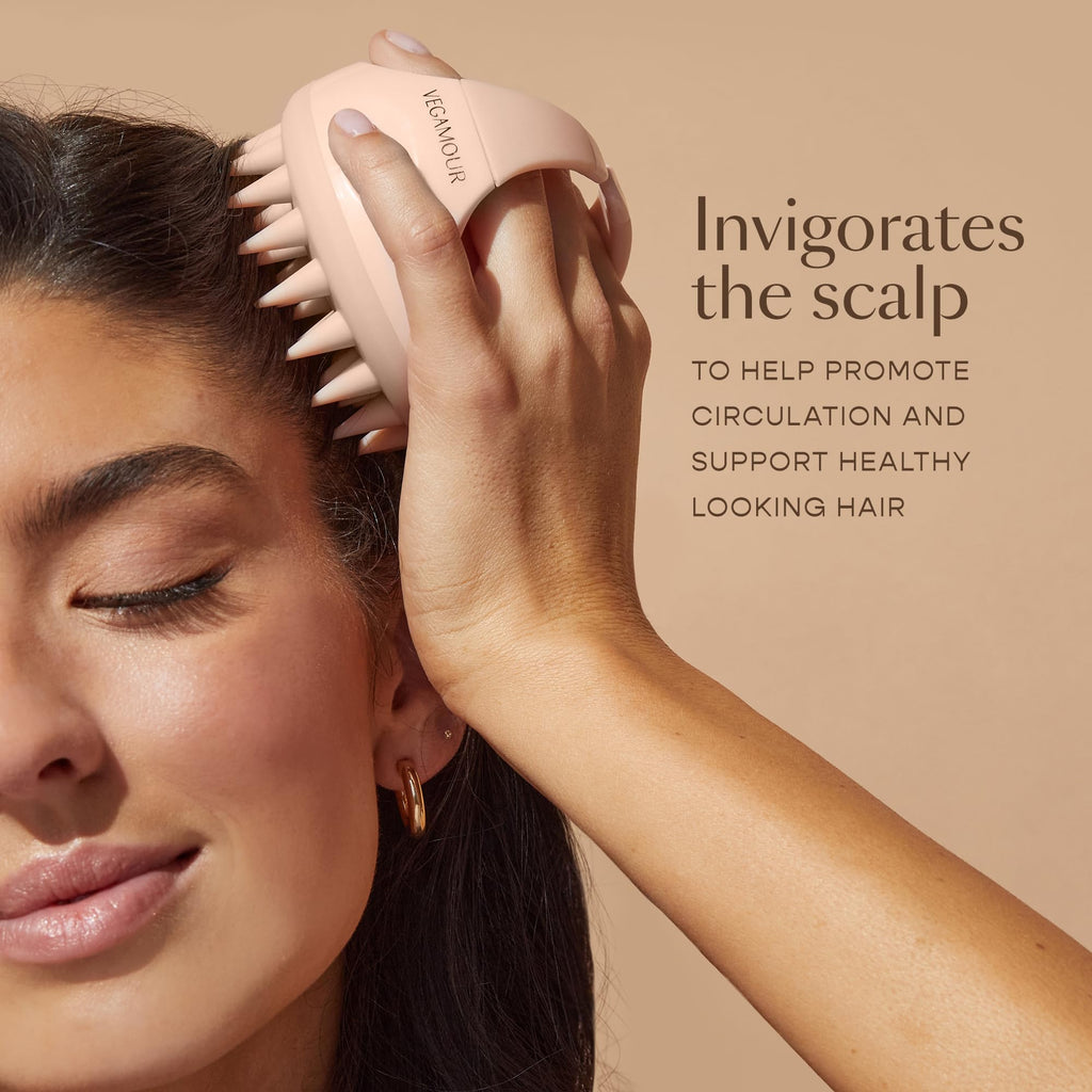 VEGAMOUR GRO Revitalizing Scalp Massager - for All Hair Types and Textures - 1 Count VEGAMOUR Au supplements