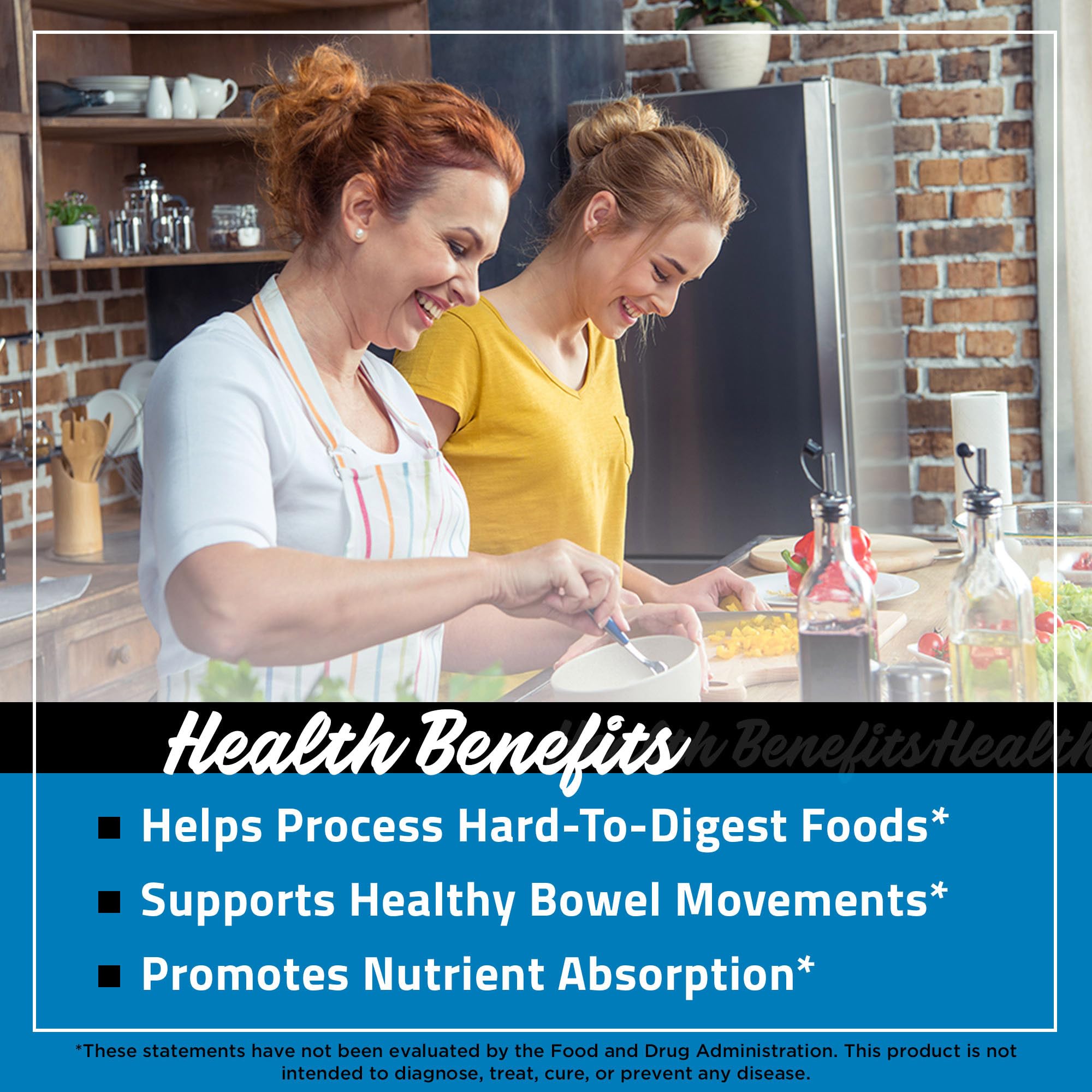 FarmHaven Digestive Enzymes with 18 Probiotics & Herbs | Papaya, Bromelain, Protease & More for Lactose Absorption & Better Digestion | Helps Bloating