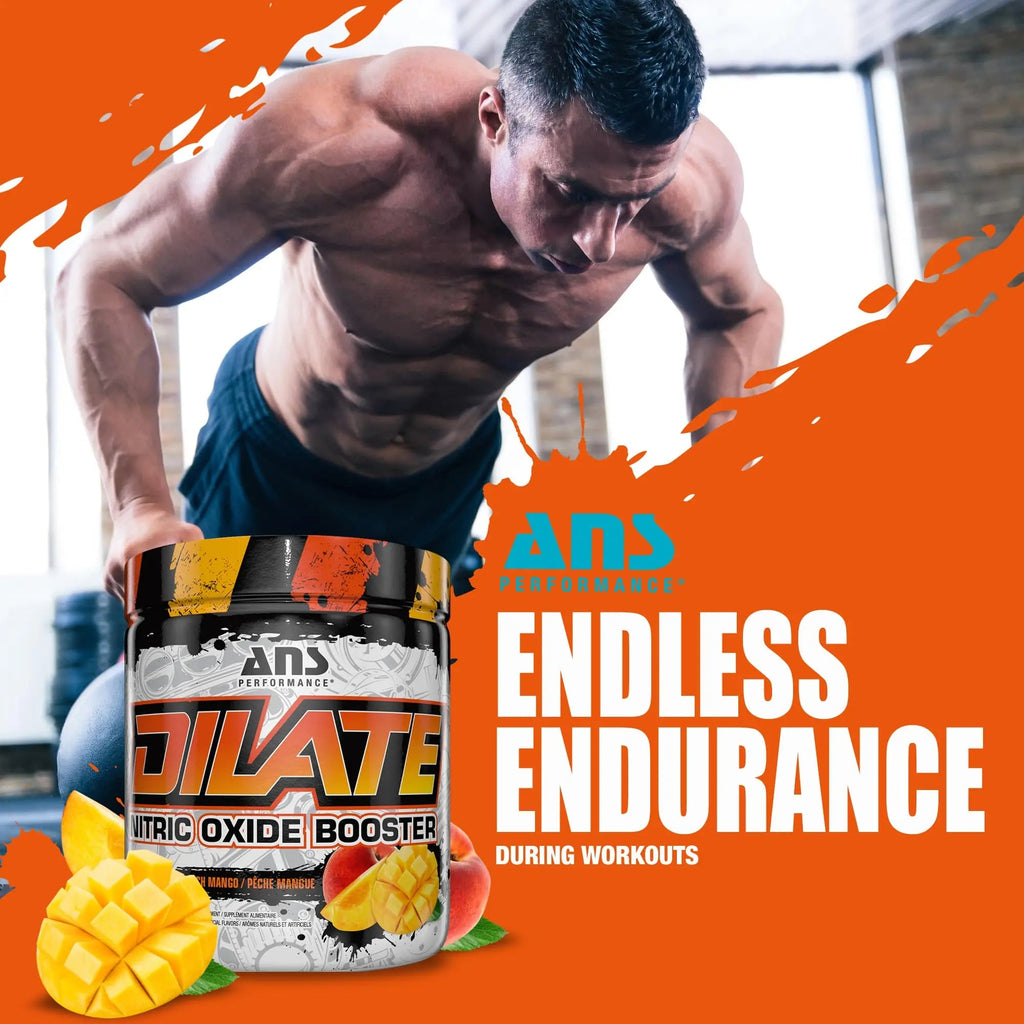 ANS Performance Dilate Pump PreWorkout Powder - Dietary Supplement - Maximizes ANS Performance Au supplements