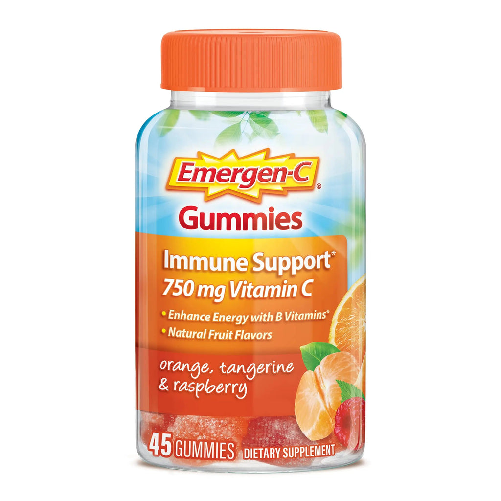 Emergen-C 750mg Vitamin C Gummies for Adults, Immunity Gummies with B Vitamins Emergen-C Au supplements