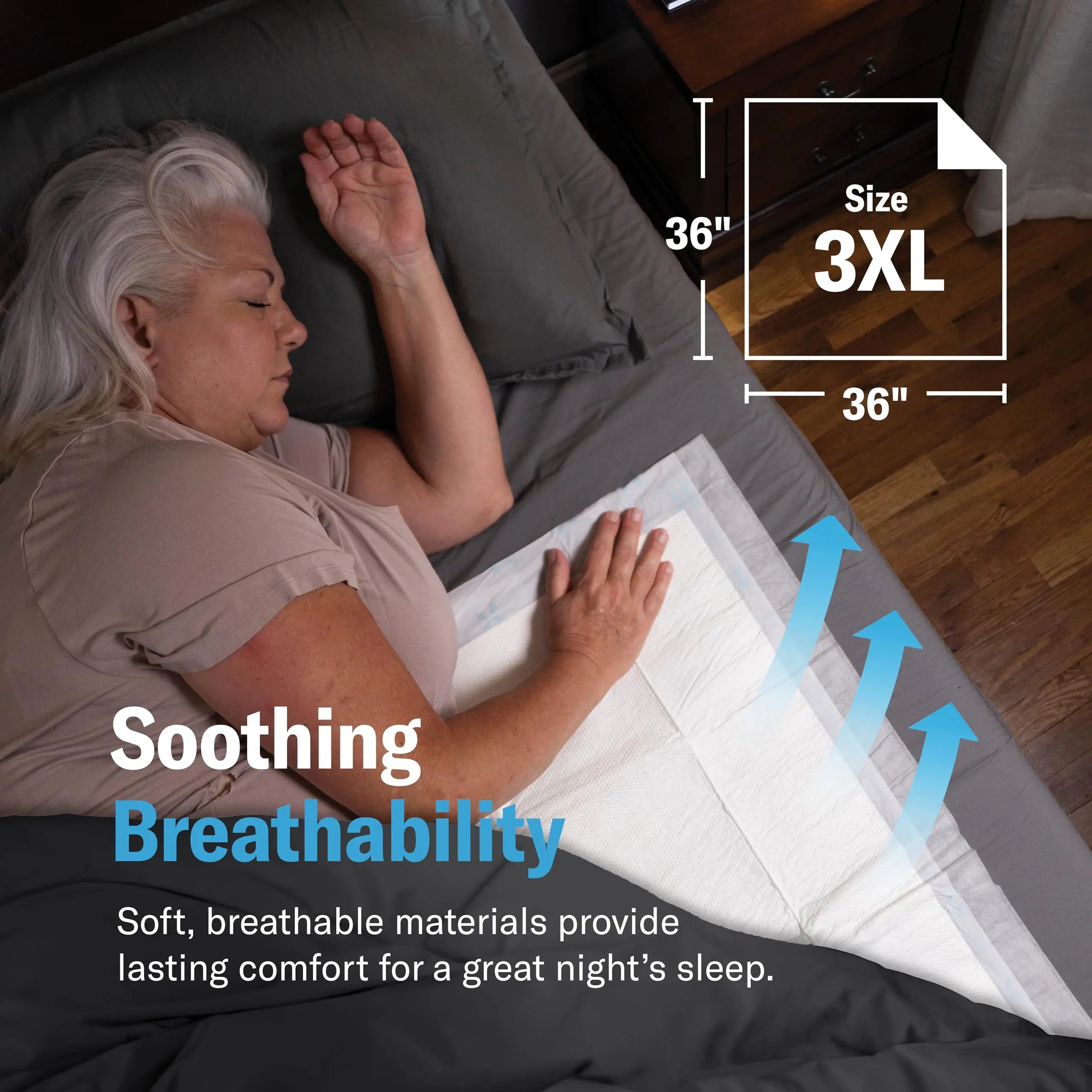 Chucks MAX Hospital Bed Pads Disposable Adult 36 x 36 Breathable Stack Man Au supplements