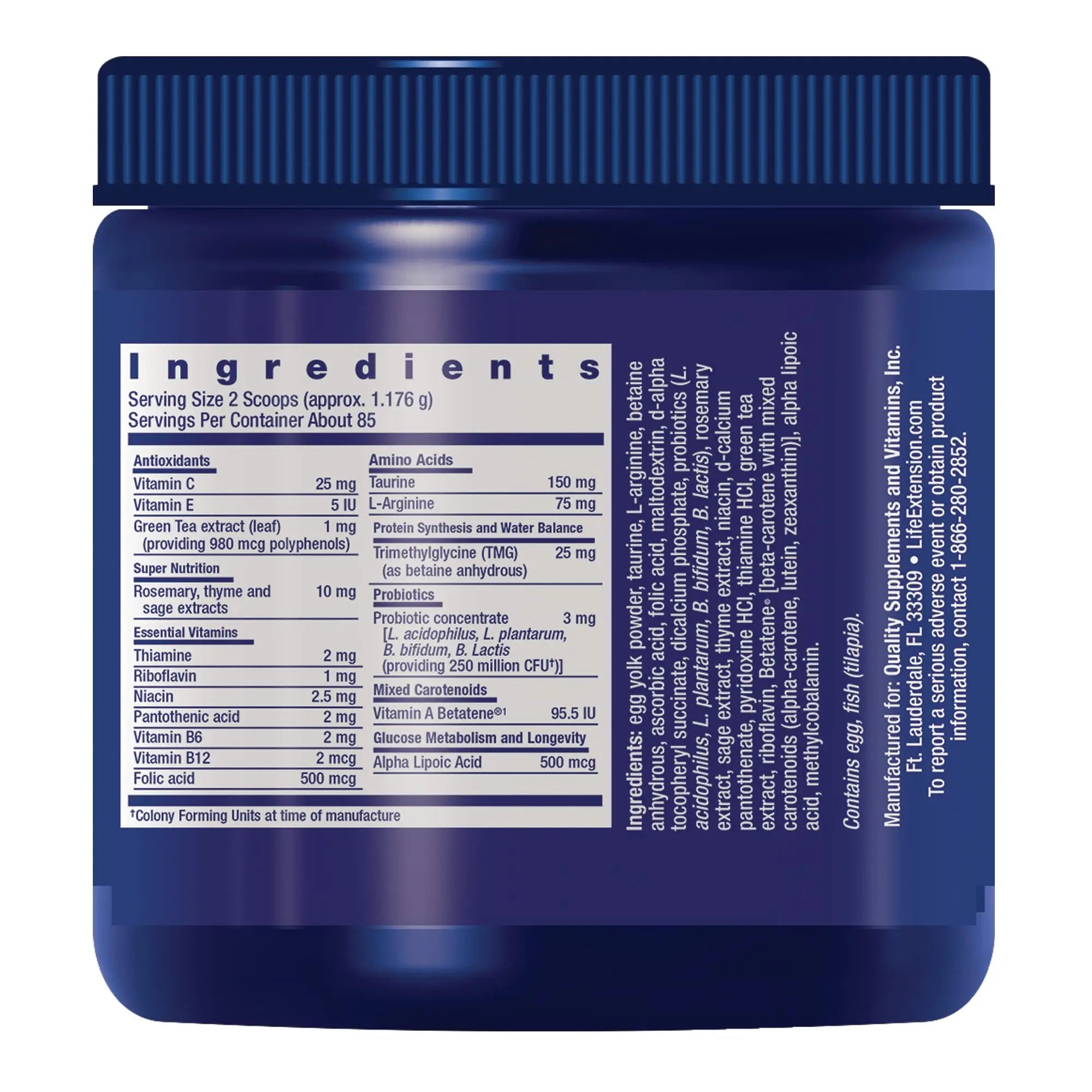 Life Extension Cat Mix – For Heart, Kidney & Pancreatic Function + Gut Health Life Extension Au supplements