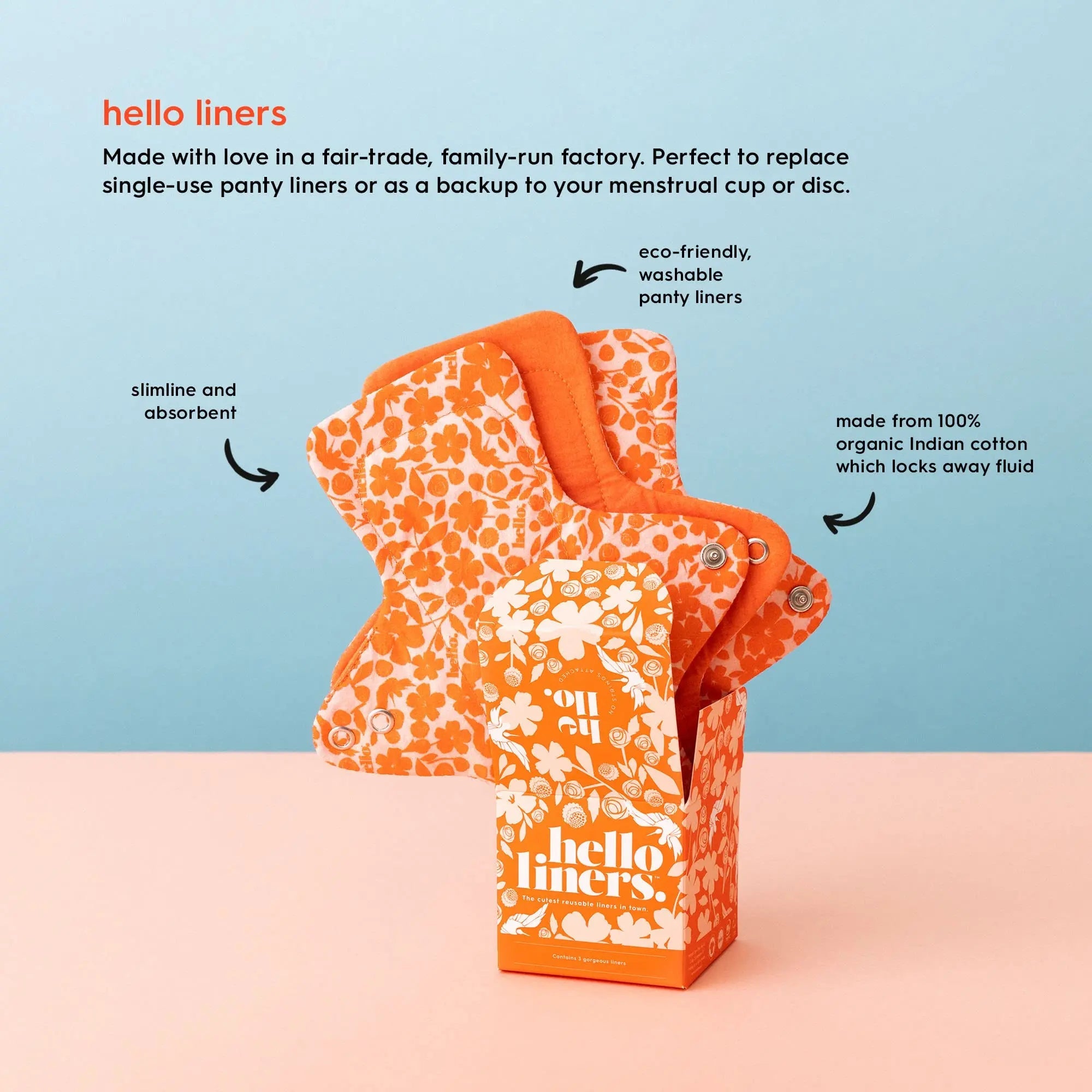 The Hello Starter Pack (Double Box XS/SM + 3-Pack Liners + Spray) 1 ea THE HELLO CUP Au supplements