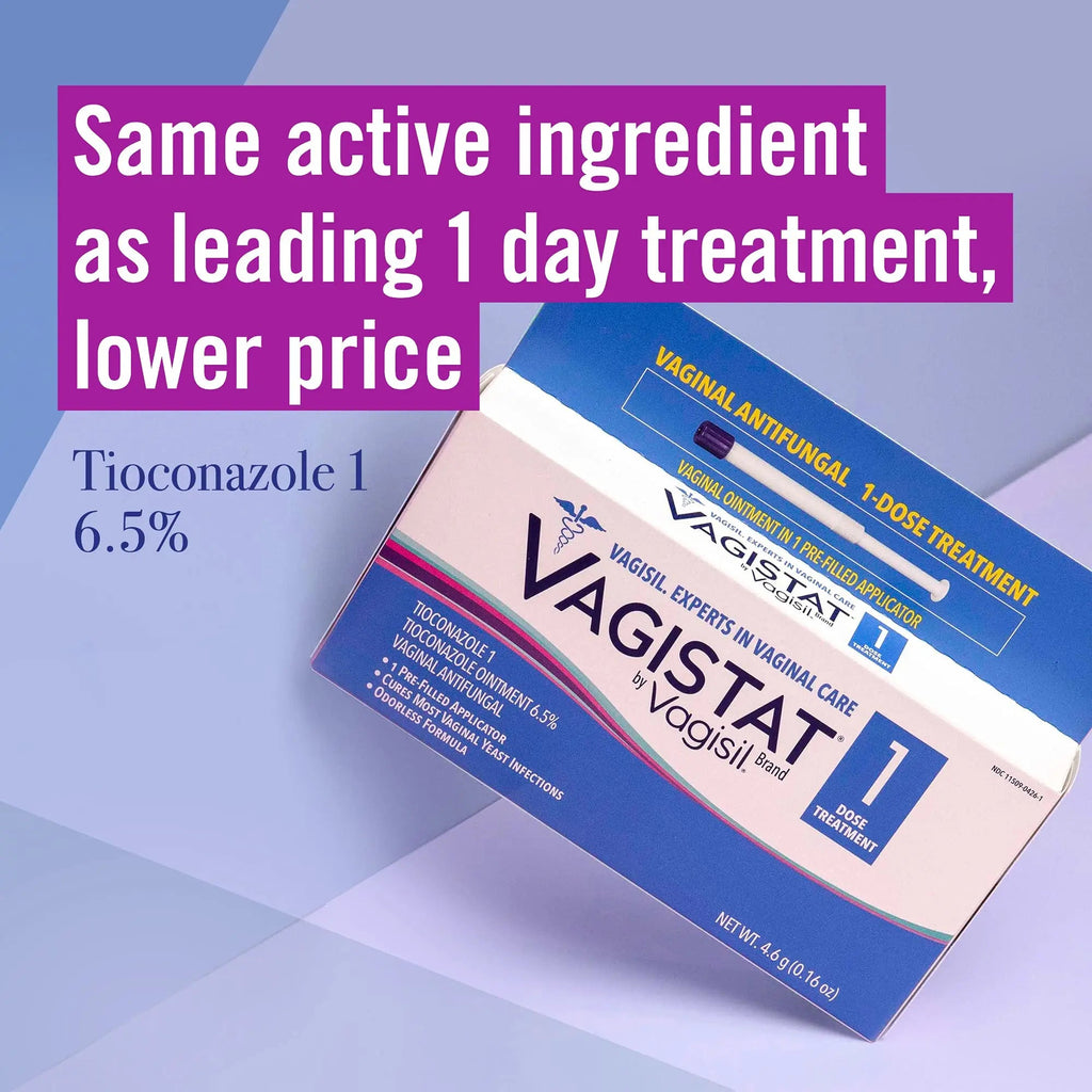 Vagistat 1 Day Single-Dose Yeast Infection Treatment for Women, Antifungal Ointment Vagisil Au supplements