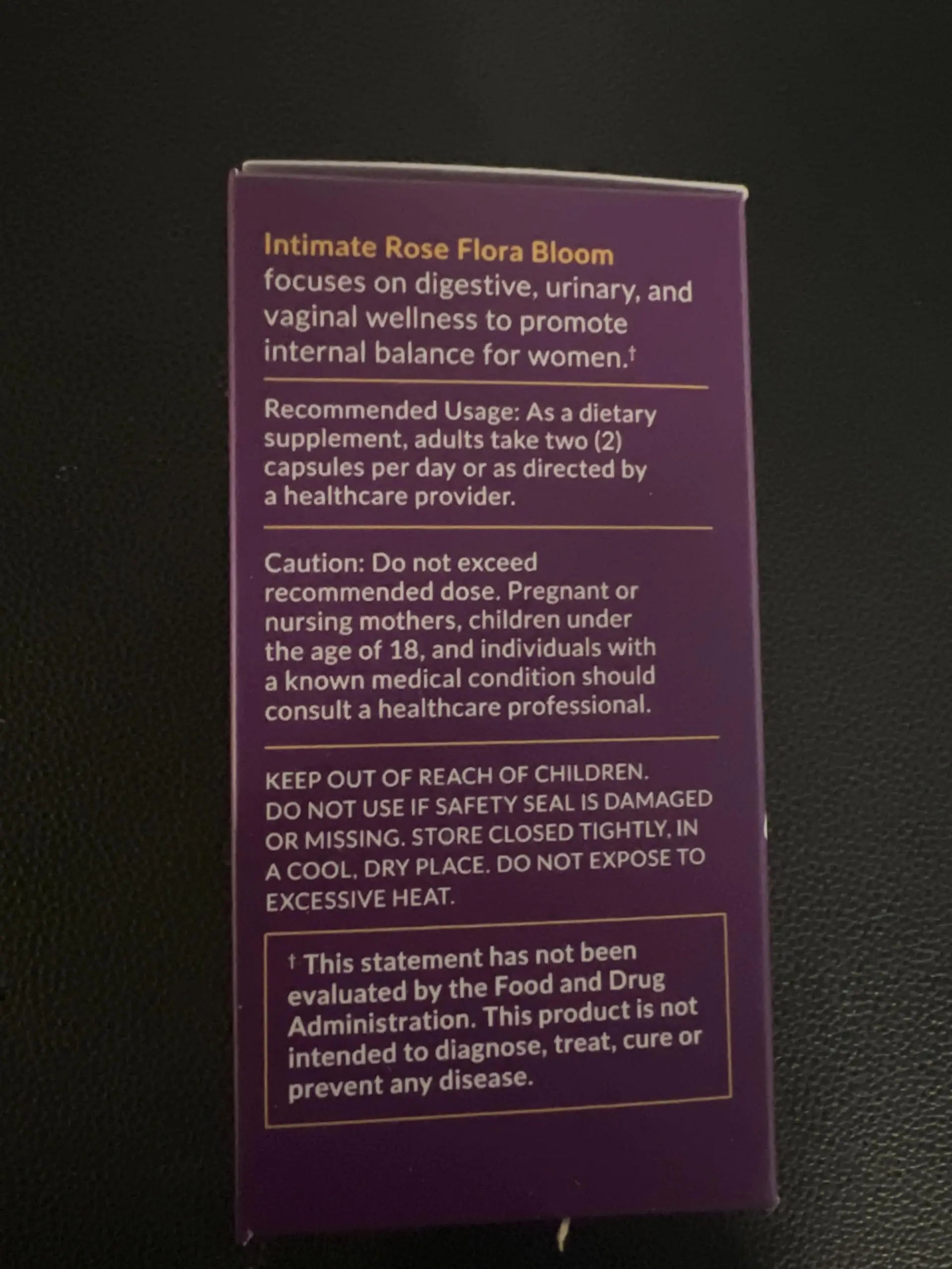 Intimate Rose Combo Pack! Flora Bloom Probiotics for Women (One Bottle) and Boric Balance Boric Acid Intimate Rose Au supplements