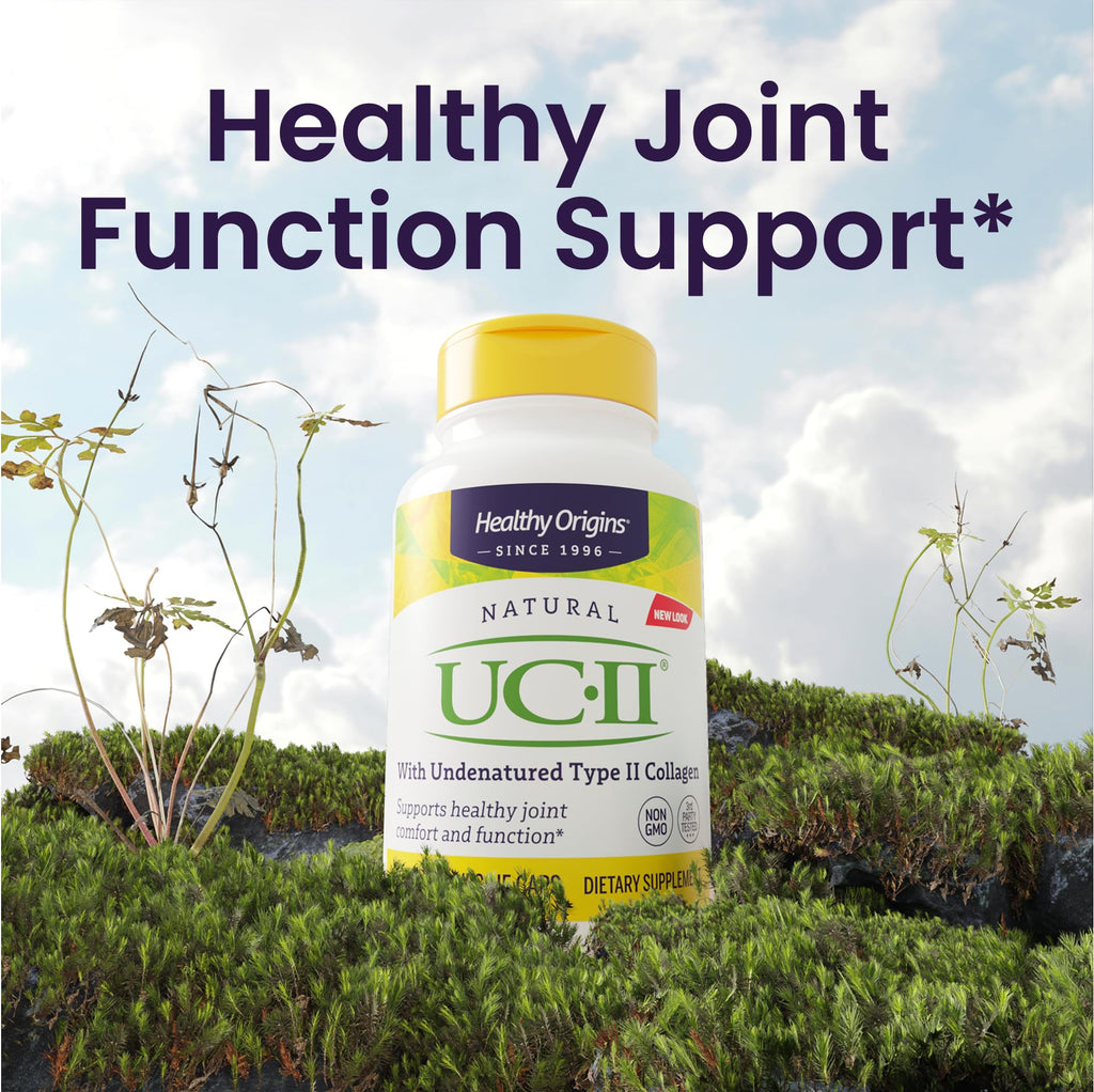 Healthy Origins UC-II 40 mg (Undenatured Type II Collagen, Non-GMO, Gluten Free, Joint Support), 120 Veggie Caps Healthy Origins Au supplements