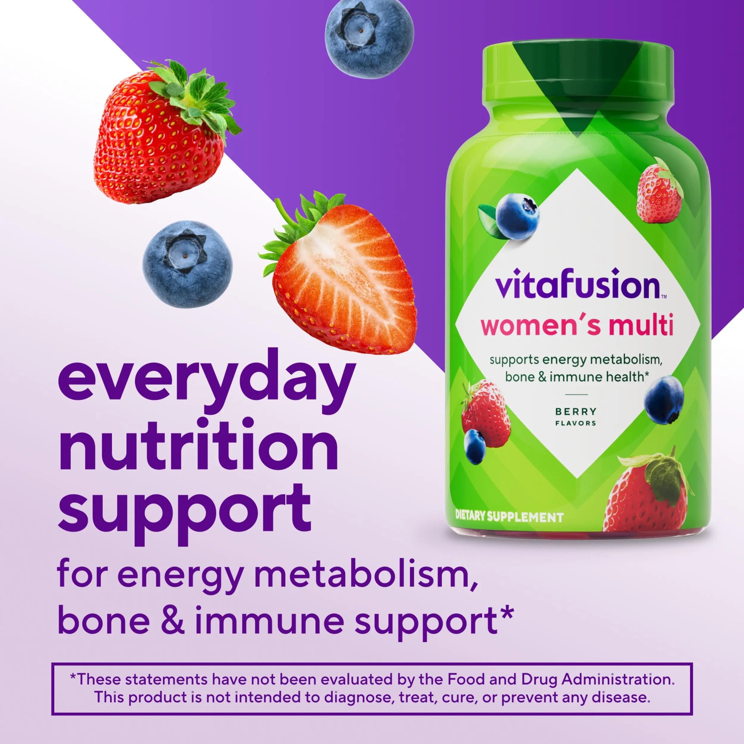 Vitafusion Adult Gummy Vitamins for Women, 120 Count Vitafusion Au supplements