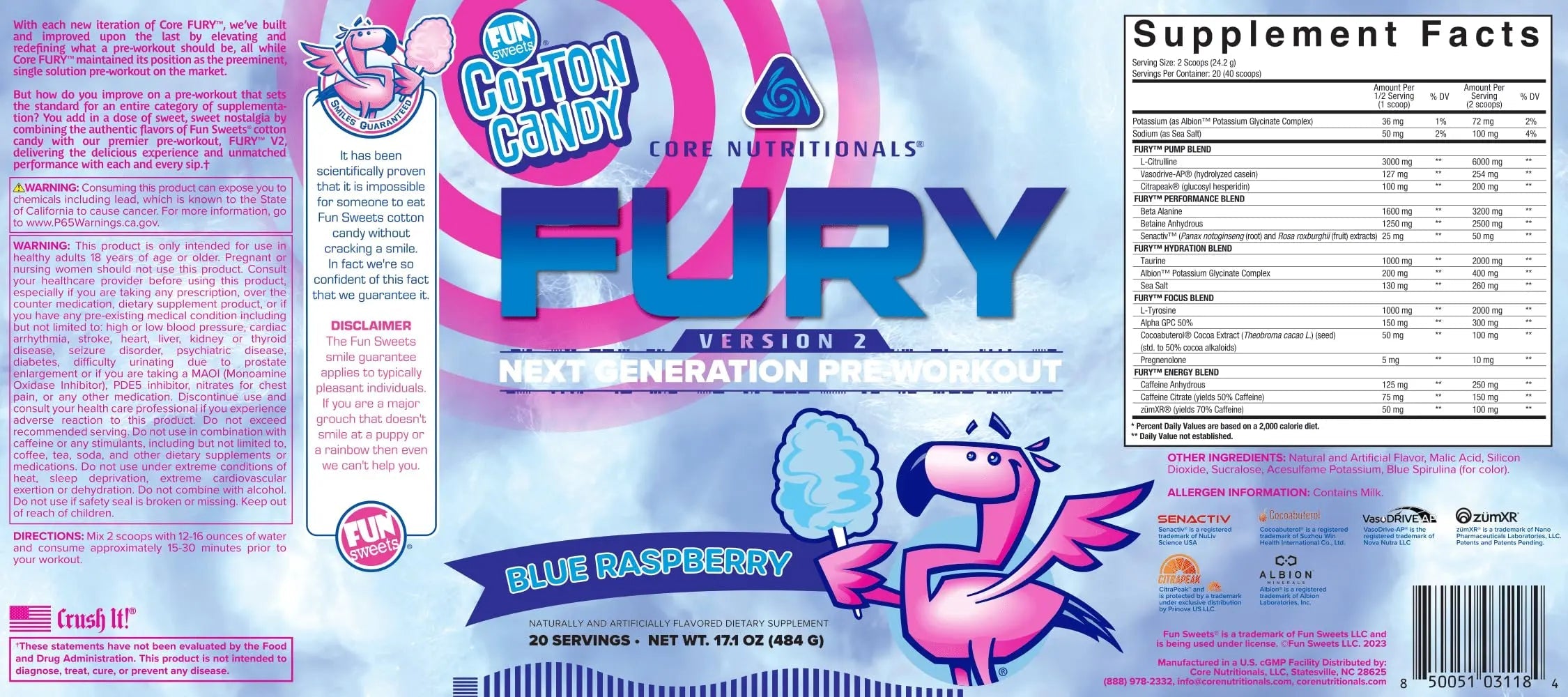 Core Nutritionals Fury V2: Pre-Workout Powder to Maximize Performance in The Gym Core Nutritionals Au supplements