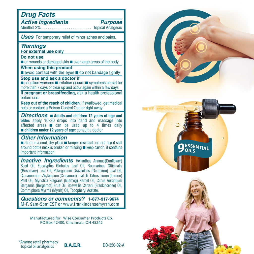 FRANKINCENSE & MYRRH Foot Pain Relief Rubbing Oil, Neuropathy Pain Relief for feet, Frankincense Essential Oil, Diabetic Lotion & Cream, Nerve, Neuropathy, Maximum Strength – 2 Pack FRANKINCENSE & MYRRH Au supplements