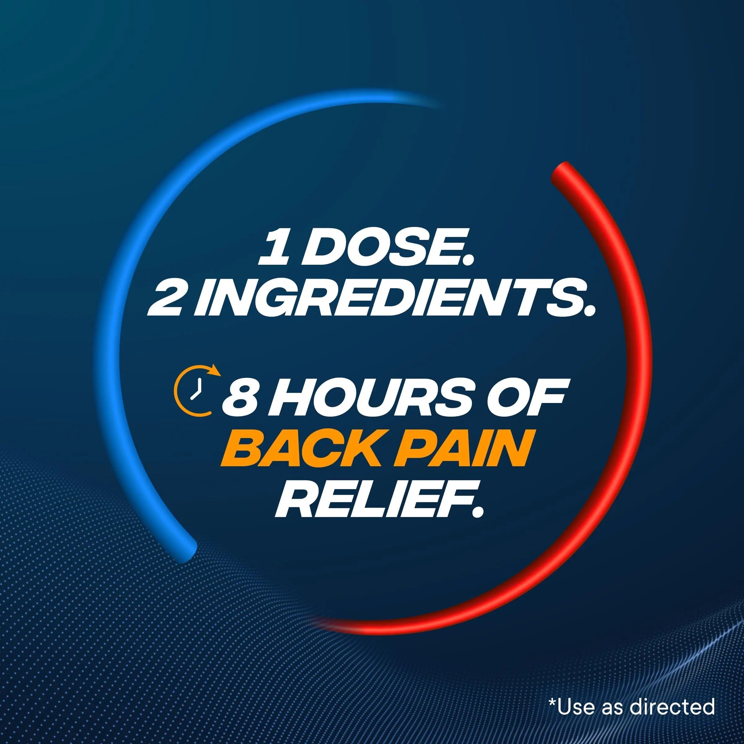 Advil Dual Action Back Pain Caplets Delivers 125mg Ibuprofen and 250mg Acetaminophen Per Dose for 8 Hours of Back Pain Relief - 144 Count Advil Au supplements