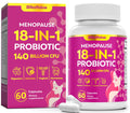 Menopause Supplements for Women, 140 Billion CFU Probiotics, 18-in-1 Menopause Relief with Magnesium, Black Cohosh, Inositol, Hormone Harmony for Women, Night Sweats, Mood Swings, Immunity - 60 Caps BIKAYALUE Au supplements