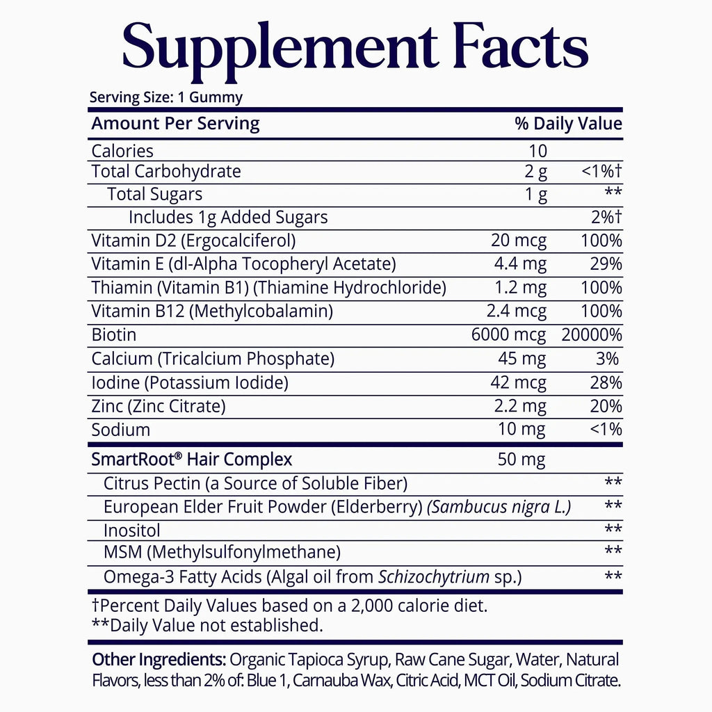 SugarBearPro Hair Vitamin Gummy 3 Month Supply Extra Strength Biotin 6000mcg, Growth for Men & Women, Vegan Vitamin B12 SugarBearHair Au supplements