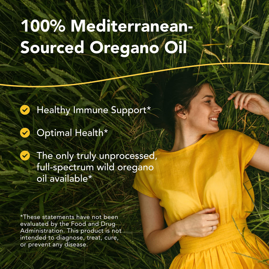 NORTH AMERICAN HERB & SPICE Oreganol P73, 120 Softgels - Immune System Support - Unprocessed, Vegan Friendly Wild Oregano