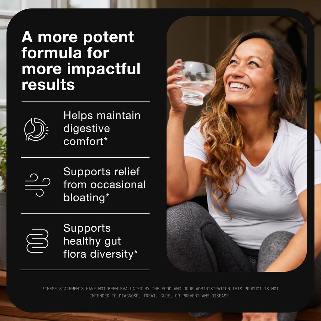 Toniiq Prebiotics and Probiotics – 200B CFU Synbiotic with Postbiotics IMMUSE® & ButyraGen® – 30 Strains for Gut & Digestive Health – Shelf-Stable