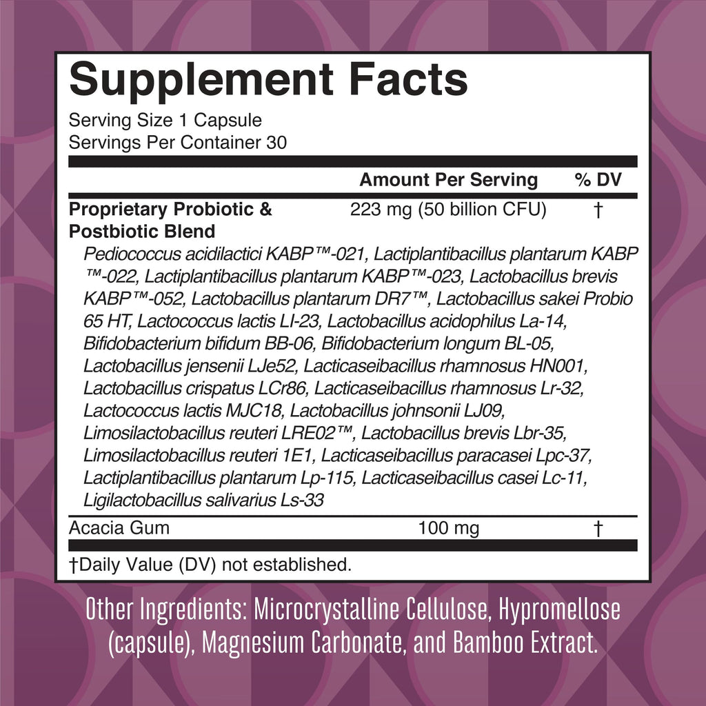 MaryRuth's 3-in-1 Daily Health 40+ Probiotics for Women | Hormonal & Menopause Support Supplement for Women | Gut Health Capsules | 50 Billion CFU | Allergen Free | 30 Ct MARYRUTH'S Au supplements