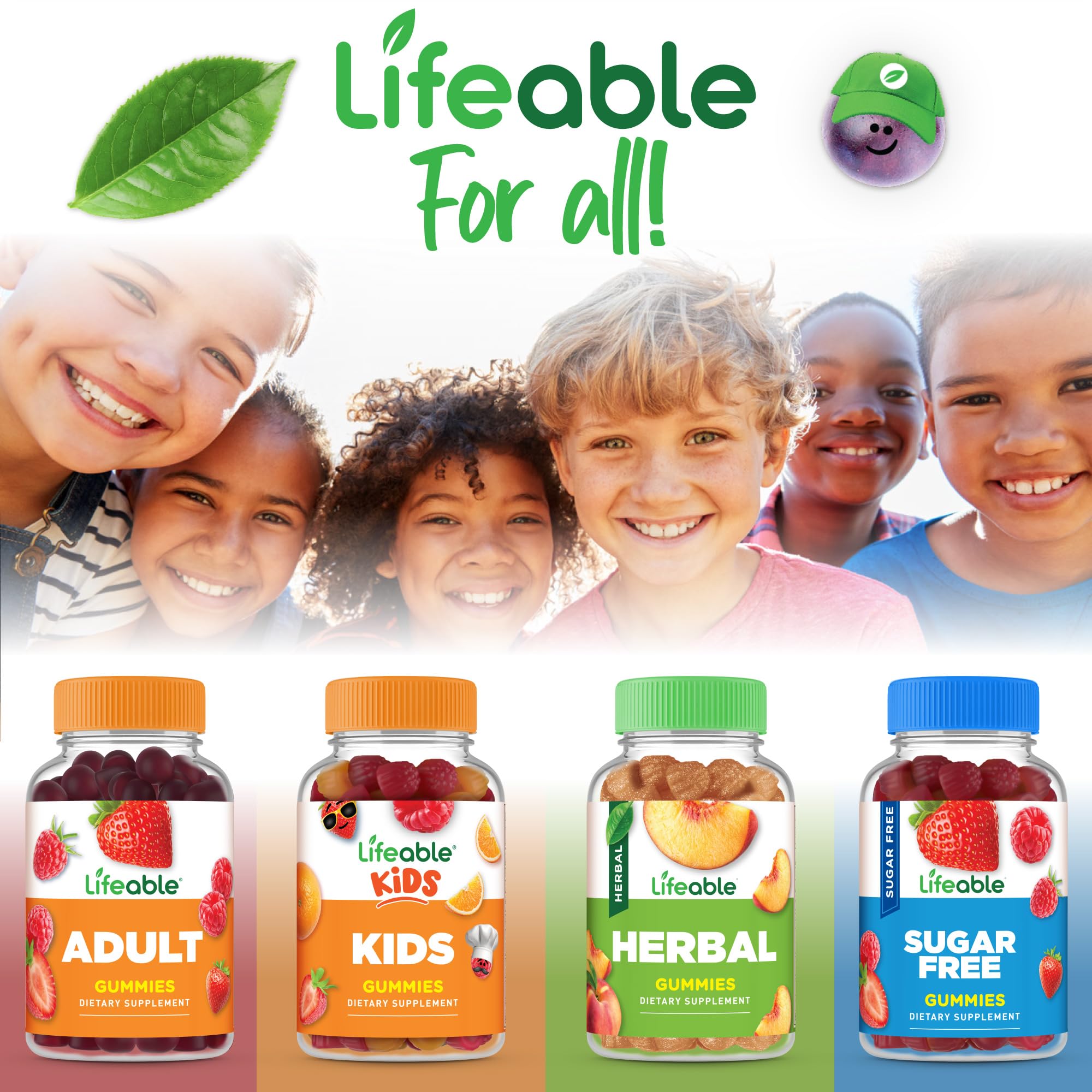 Iron Supplements for Kids | 10mg | with Vitamin C | Great Tasting Iron Gummies for Kids | Vegan Non GMO Kids Iron | for Immune Health