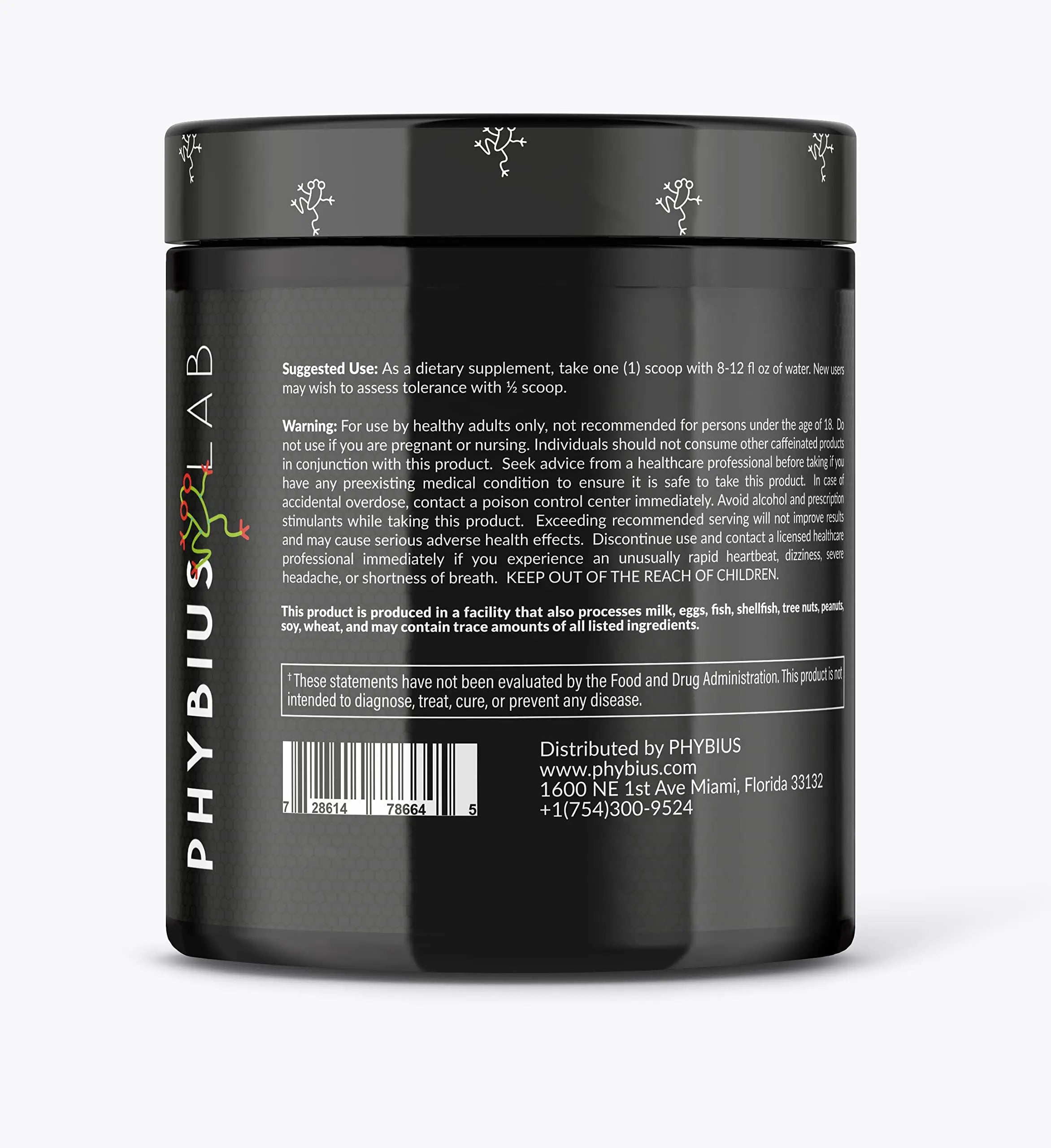 PHYBIUS Lab AM Pre-Workout (Sour Watermelon) Focus, Strength, Powder, 30 Servings PHYBIUS Lab Au supplements
