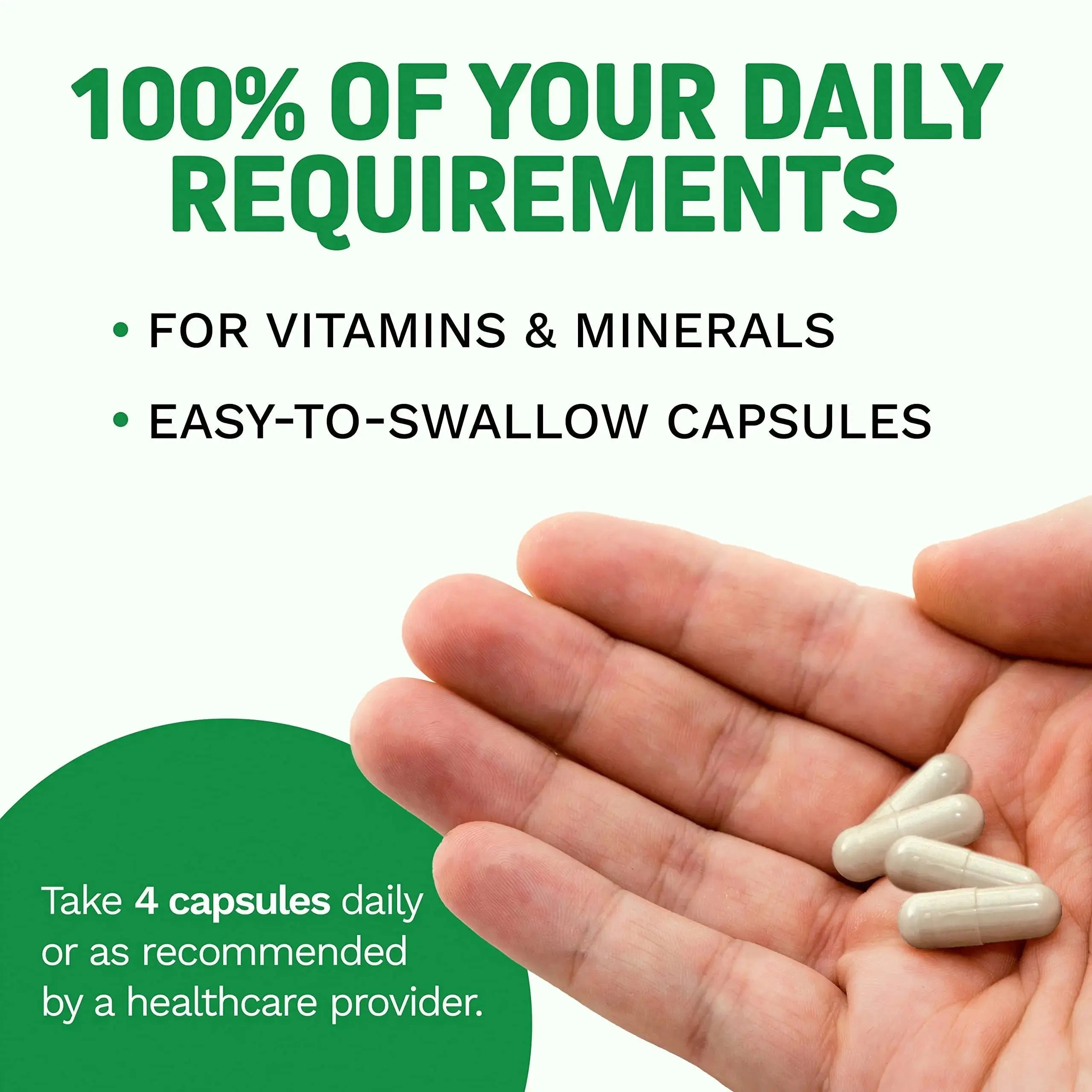 Herbtonics Whole Food Multivitamin for Men & Women – Vegan Multivitamin with Real Fruits & Veggies, Probiotics, CoQ10 Herbtonics Au supplements