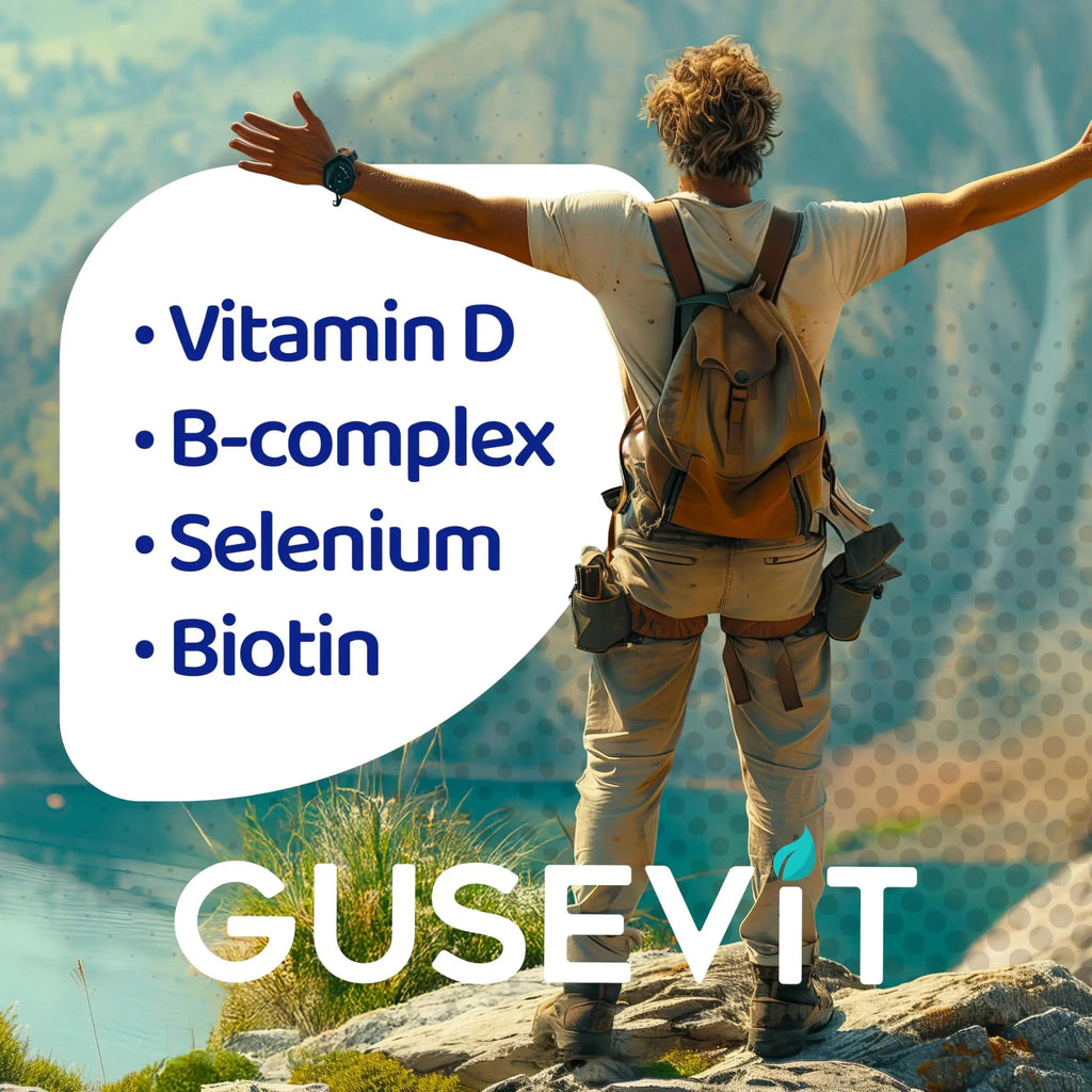 Gusevit 35-in-1 Men's Multivitamins for Immune Support, Stamina & Energy Boost | Men's Health Supplement with Vitamins & Antioxidants | Gusevit Au supplements