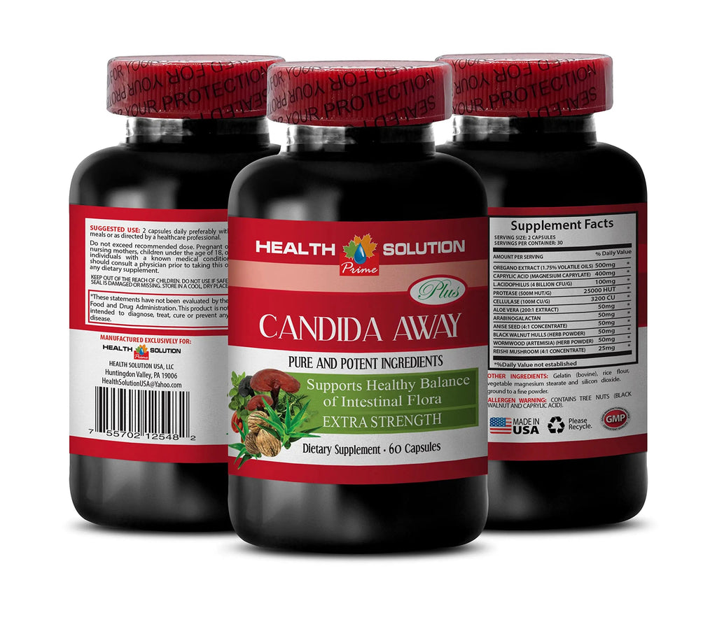 Immunity Support Supplement - Candida Away Plus - Candida Digestive - Candida Cleanse Extra Strength Health Solution Prime Au supplements