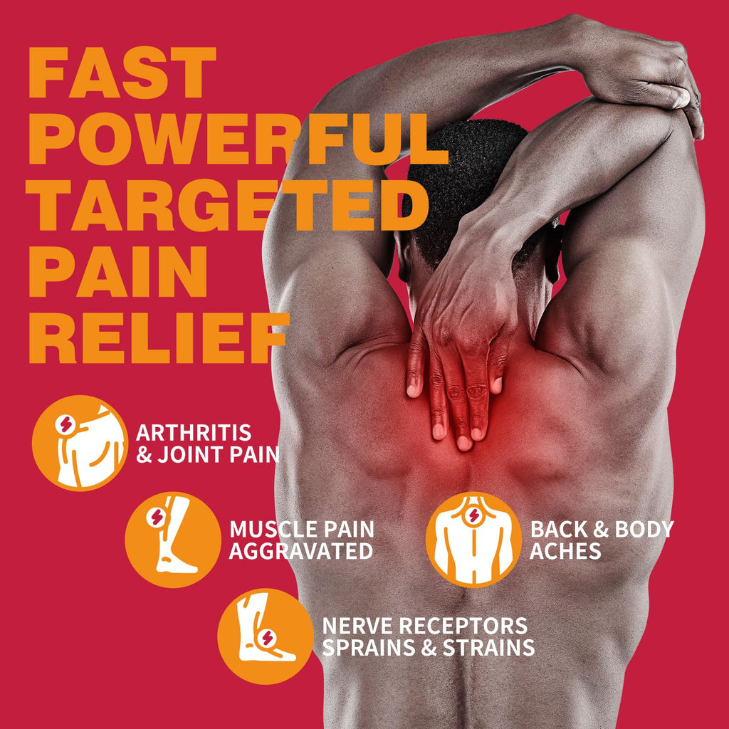 CARELAND Pain Relief Roll On Cream 2 Pack Capsaicin Roll On with Menthol & Methyl Salicylate Formula, 3oz, Cooling Joint Pain Relief for Knee, Lower Back, Neck & Sore Muscles, Arthritis Pain Reliever CARELAND Au supplements