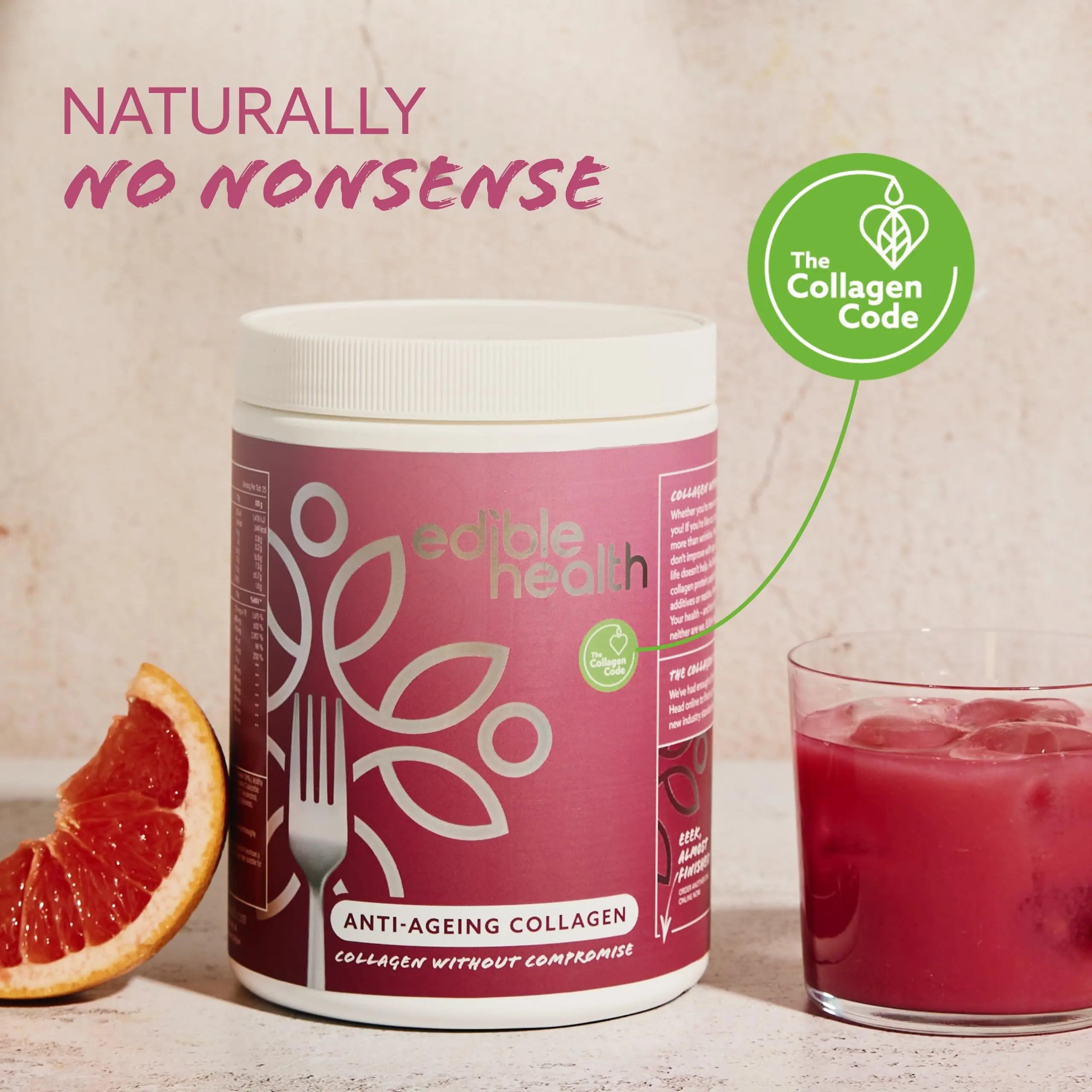 High Protein Edible Health Anti-Ageing Protein Powder, Regenerative Collagen Supplements Edible Health Au supplements