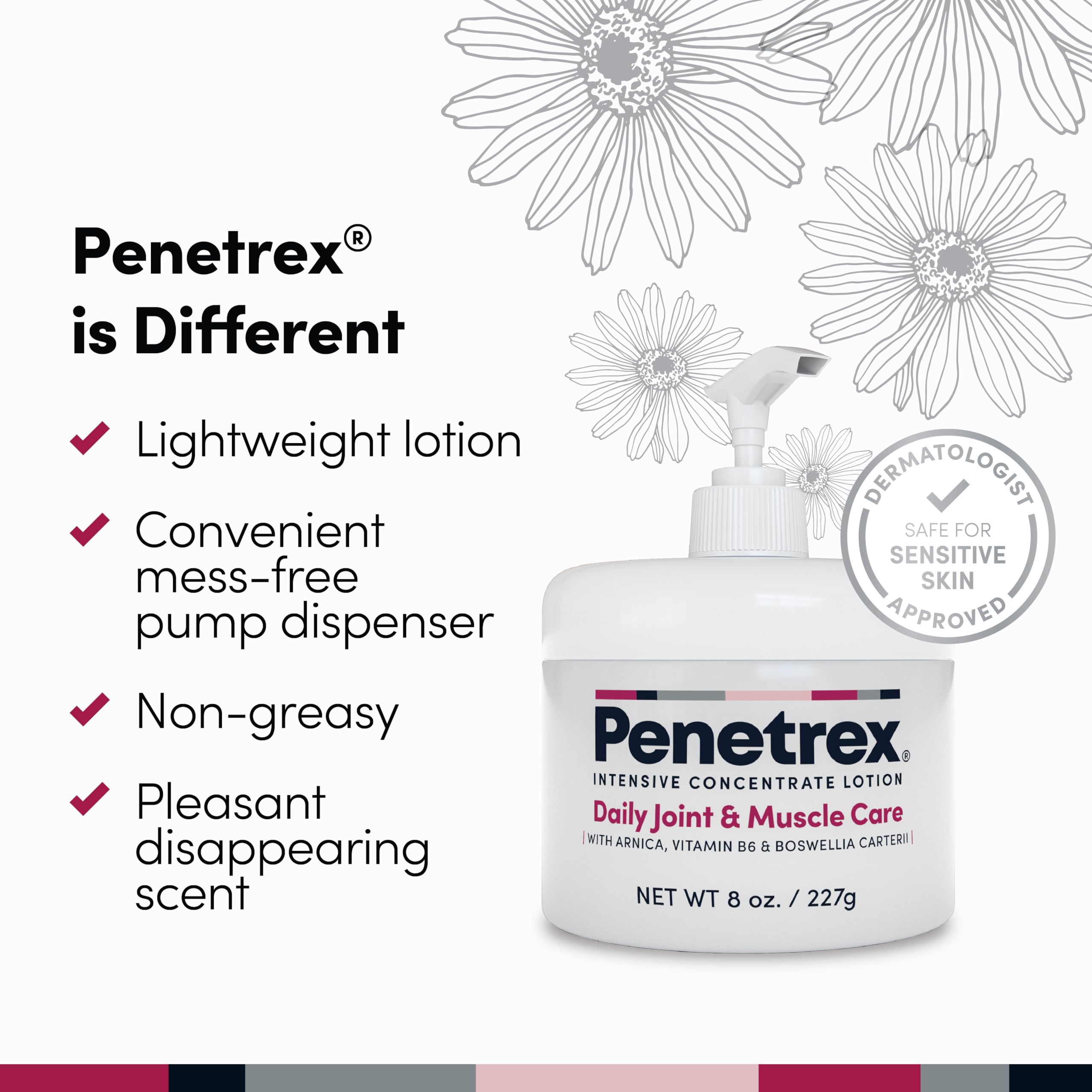 Penetrex Joint & Muscle Care Lotion – Soothing Botanical Formula with Arnica, Vitamin B6 & MSM – Lightweight Easy to Apply Lotion - Fresh Disappearing Scent - for Everyday Movement Support Penetrex Au supplements
