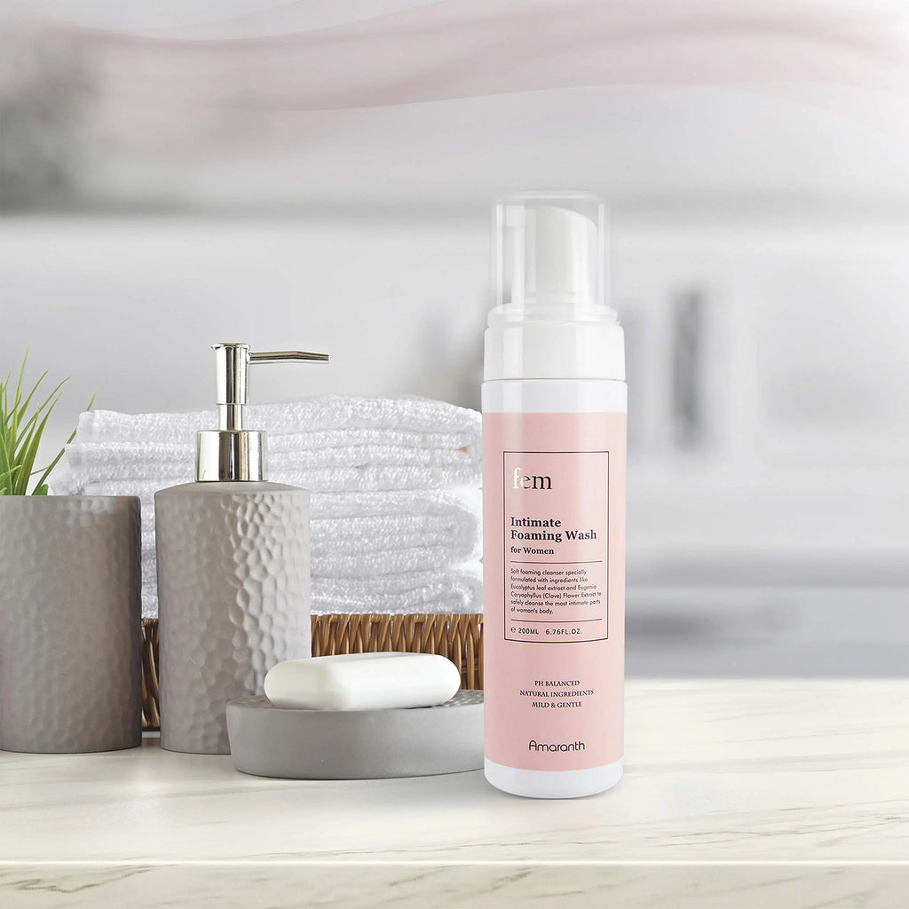 fem pH Balance Intimate Wash for Women, Feminine Wash for Sensitive Skin, Gentle Cleanser Amaranth Au supplements