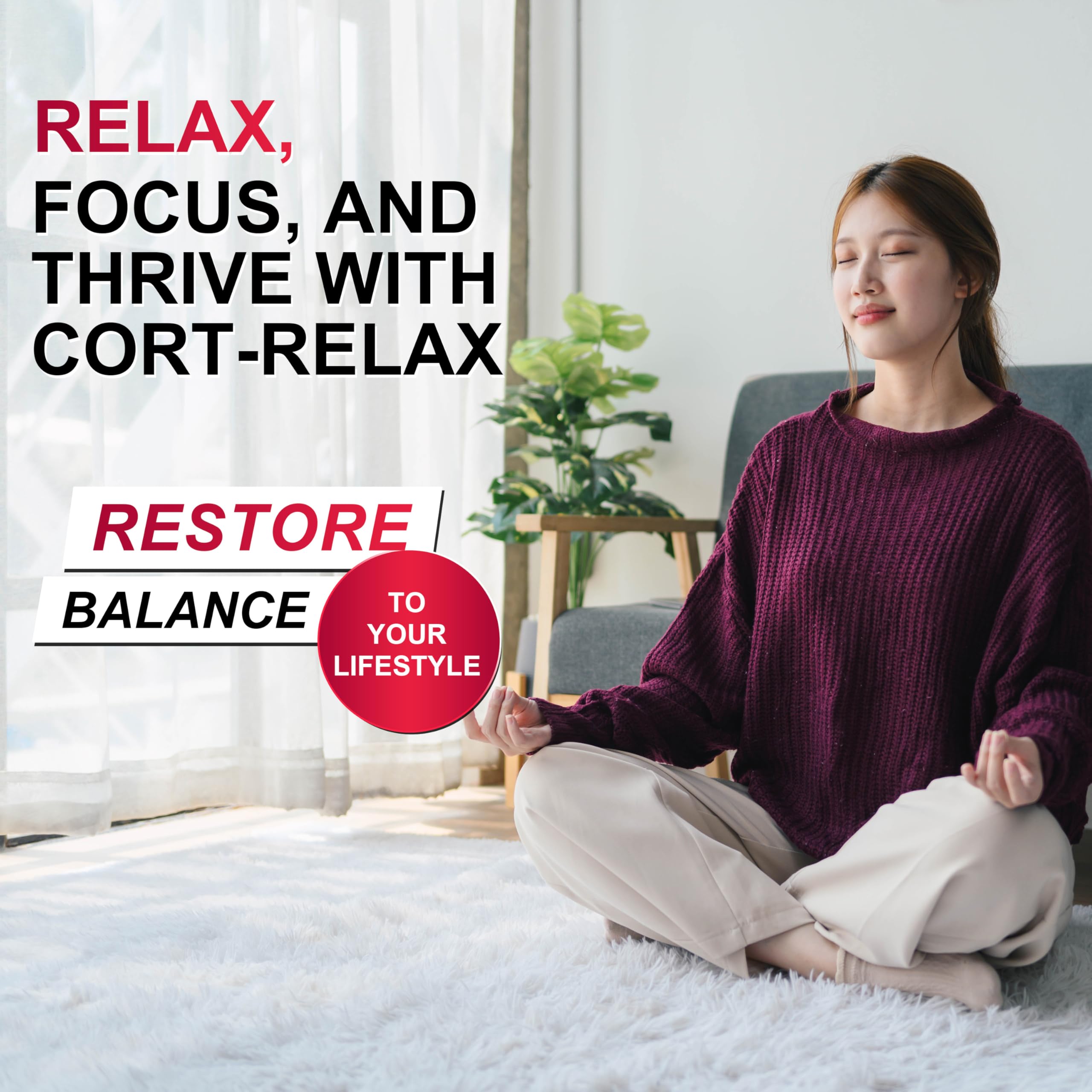 DLNIA Super Calm Cortisol Supplement with Magnesium Glycinate, Ashwagandha KSM-66, L-Theanine, Phosphatidylserine, Ginkgo Biloba & Lions Mane for Calm, Focus, Mental Clarity, Relaxation, Sleep, Energy DLNIA Au supplements