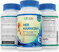 UltaLife Her Harmony Menopause Supplements for Women - Hot Flashes Menopause Relief & Hormone Balance for Women - Contains Black Cohosh, Dong Quai, Red Clover & More - Estrogen Free - 120 Capsules ULTALIFE Au supplements