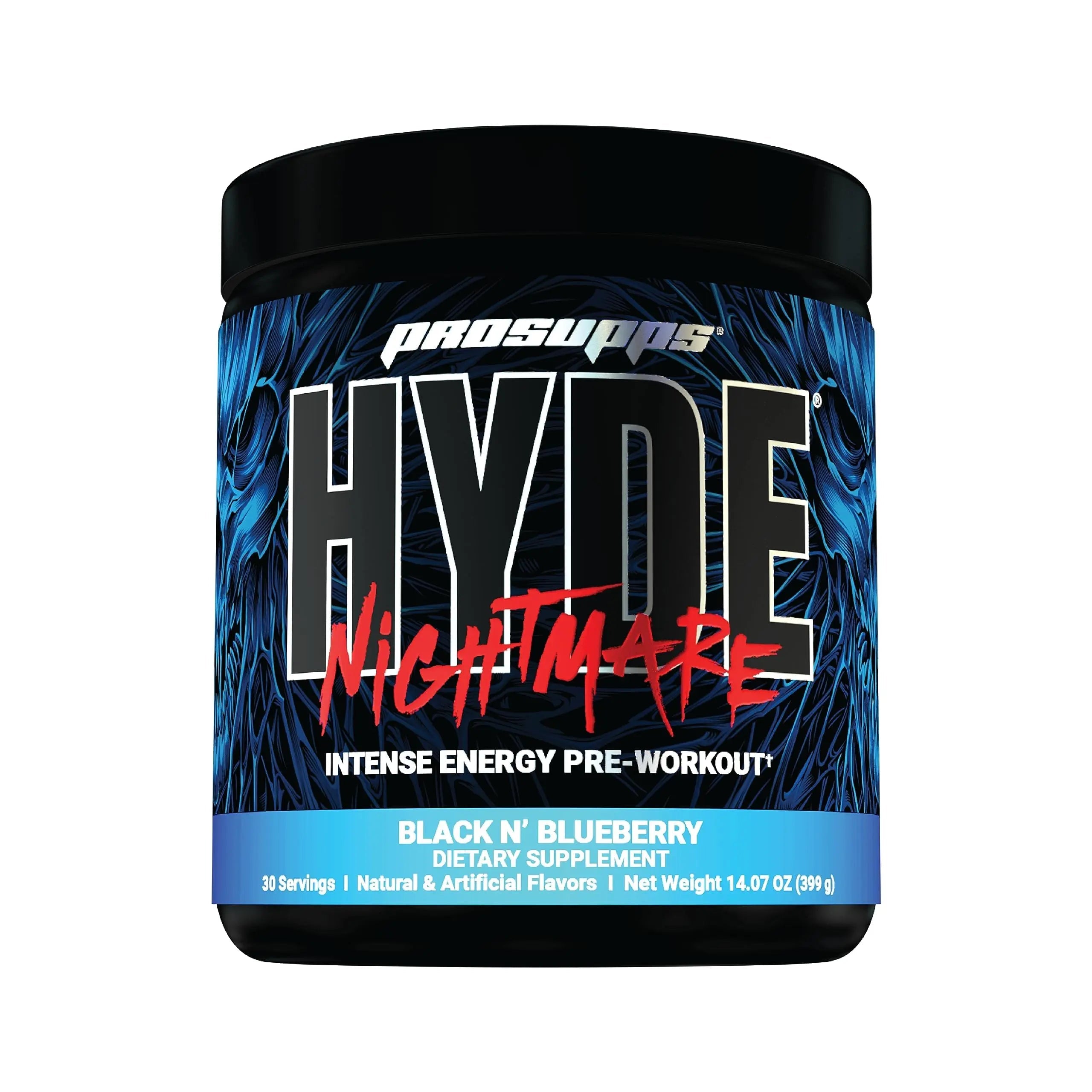 PROSUPPS Hyde Nightmare Pre-Workout Powder Energy Drink - Intense Energy, Mental PROSUPPS Au supplements