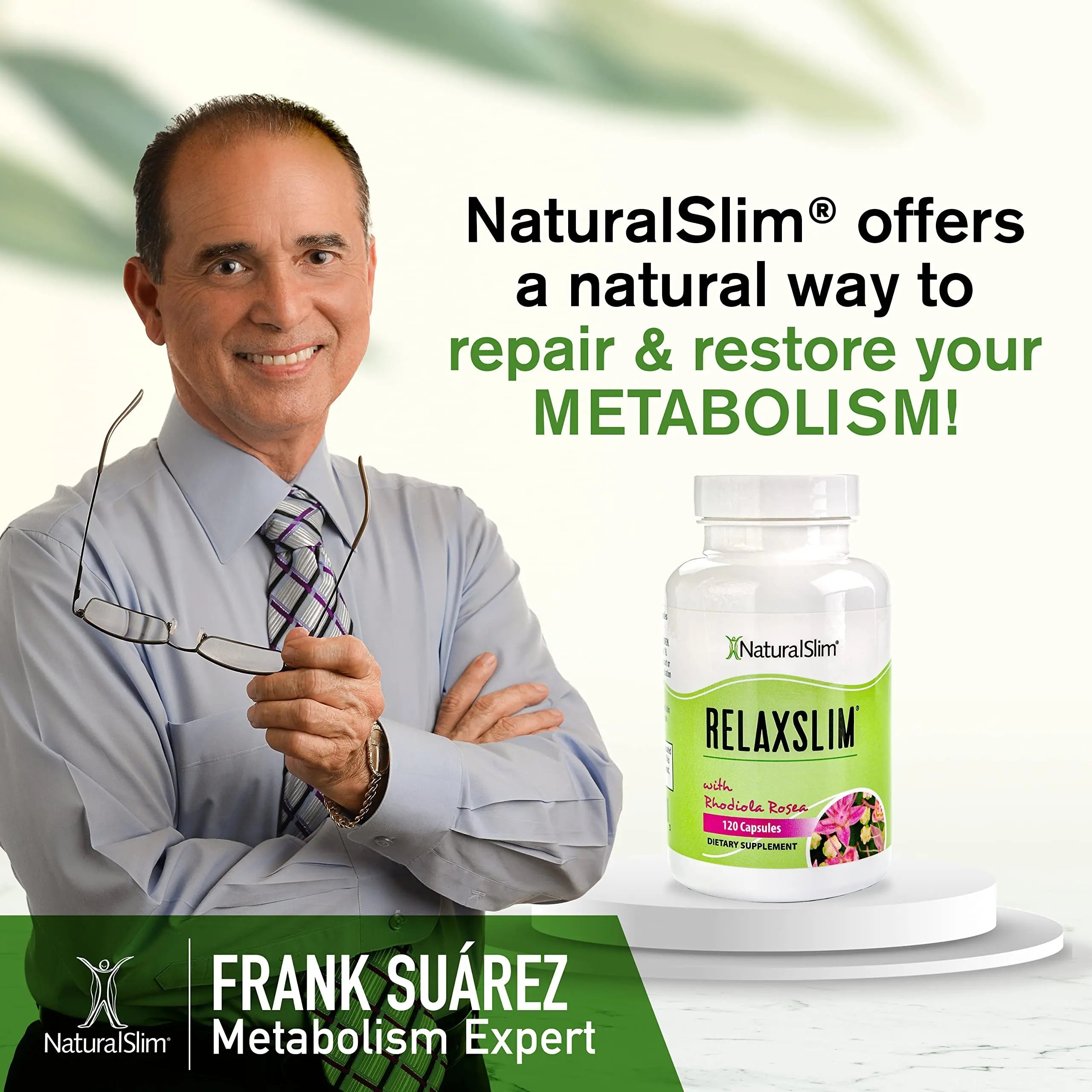 Naturalslim Relaxslim for Metabolism, Helps Control Appetite, Fat & Stress Support - Adaptogen Supplements NaturalSlim Au supplements