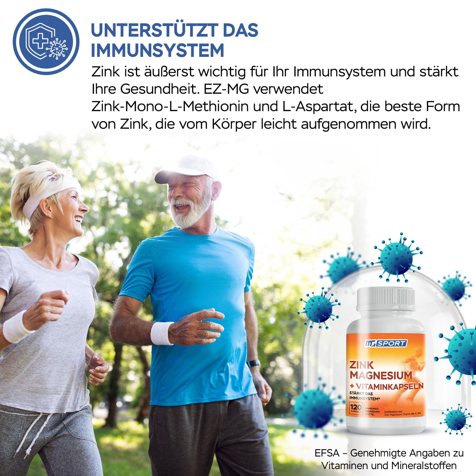 High Absorption Zinc and Magnesium Bundle for Muscle Recovery - Zinc Supplement and Transdermal Magnesium Gel for Leg Cramps MgSport Au supplements