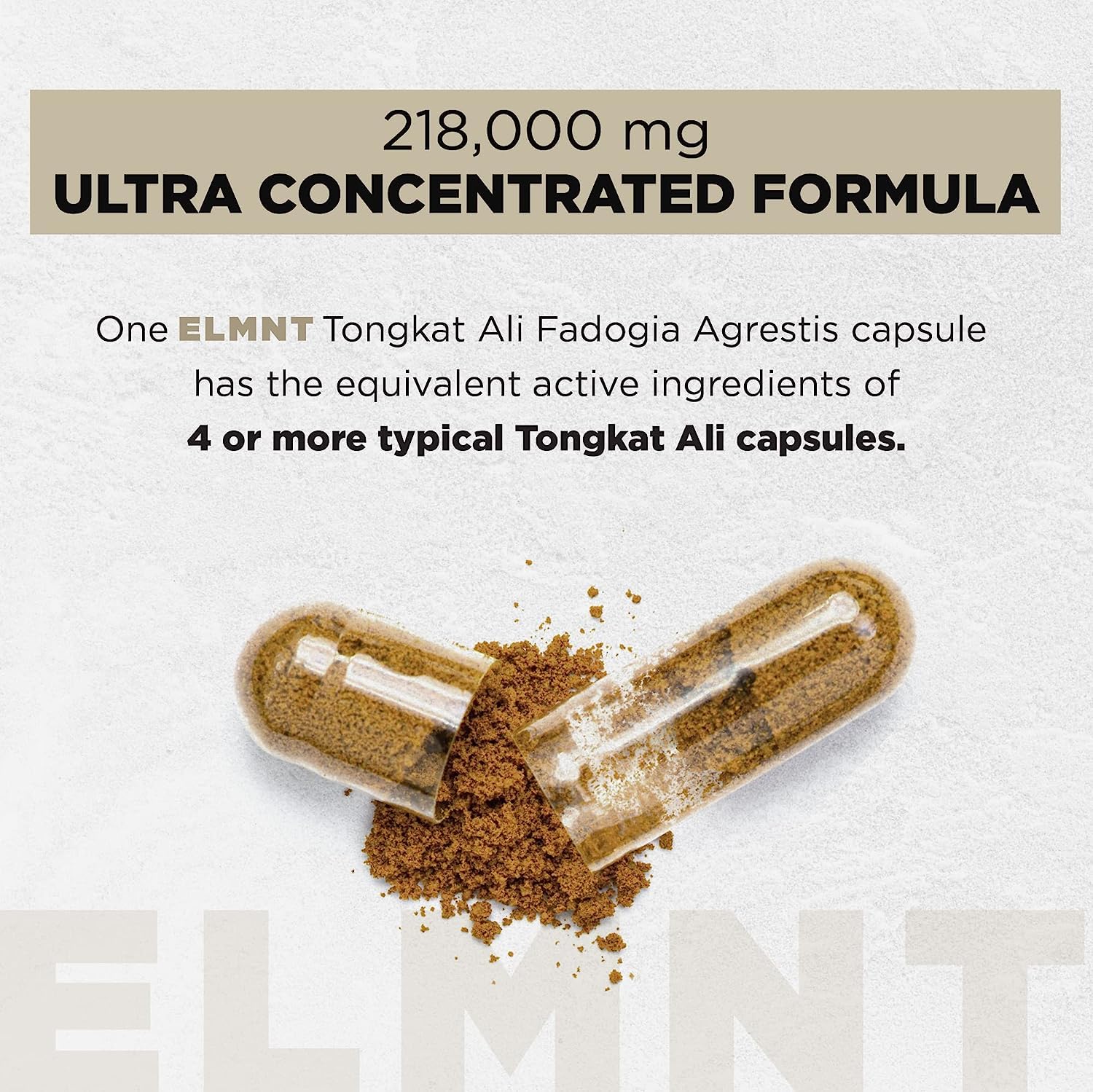 228,000mg 200x Strength Tongkat Ali for Men w. Fadogia Agrestis Extract - 10% Eurycomanone Longjack Highest Potency Fadogia Agrestis Tongkat Ali Supplement - Muscle Growth & Test Support Pills for Men TERRA ELMNT Au supplements