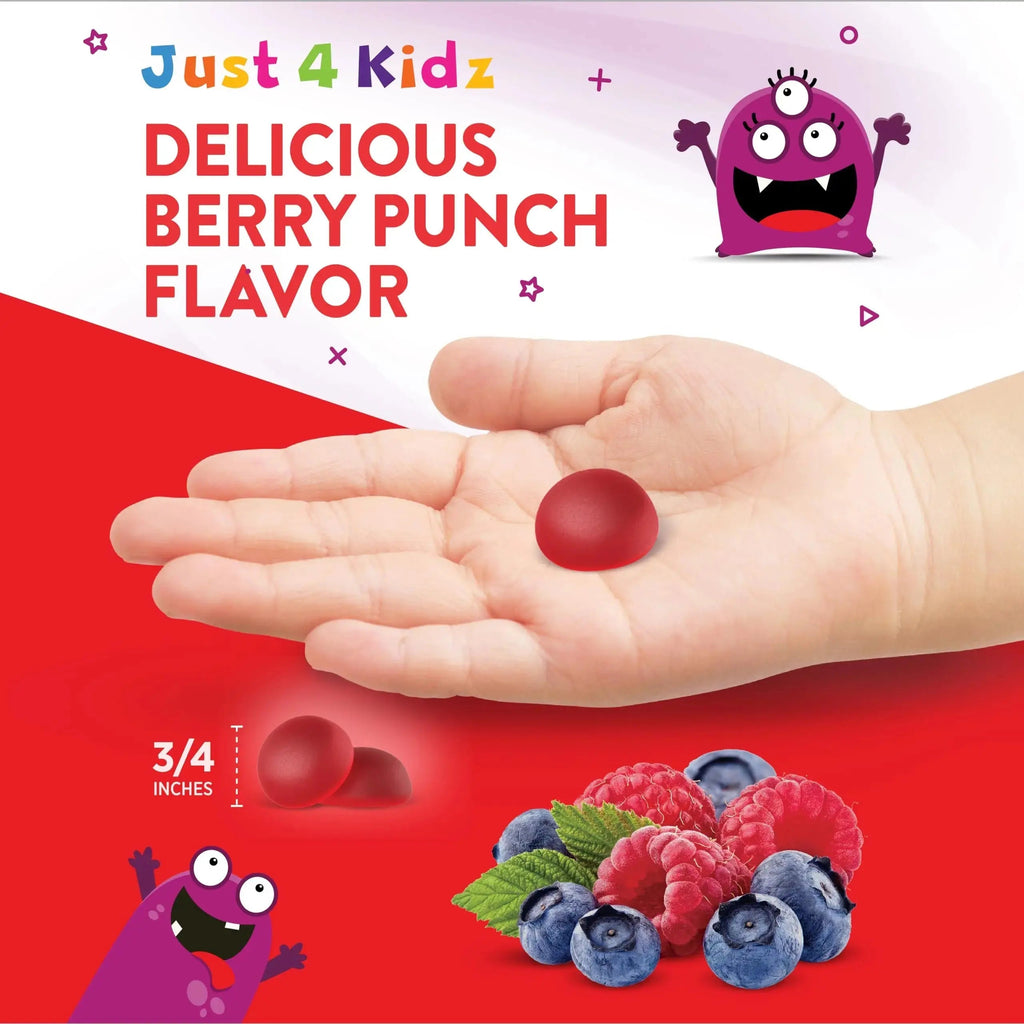 Nature's Truth Kids Multivitamin Gummies with Probiotics | 120 Count | Berry Punch Flavor | Vegetarian, Non-GMO & Gluten Free Supplement Nature's Truth Au supplements