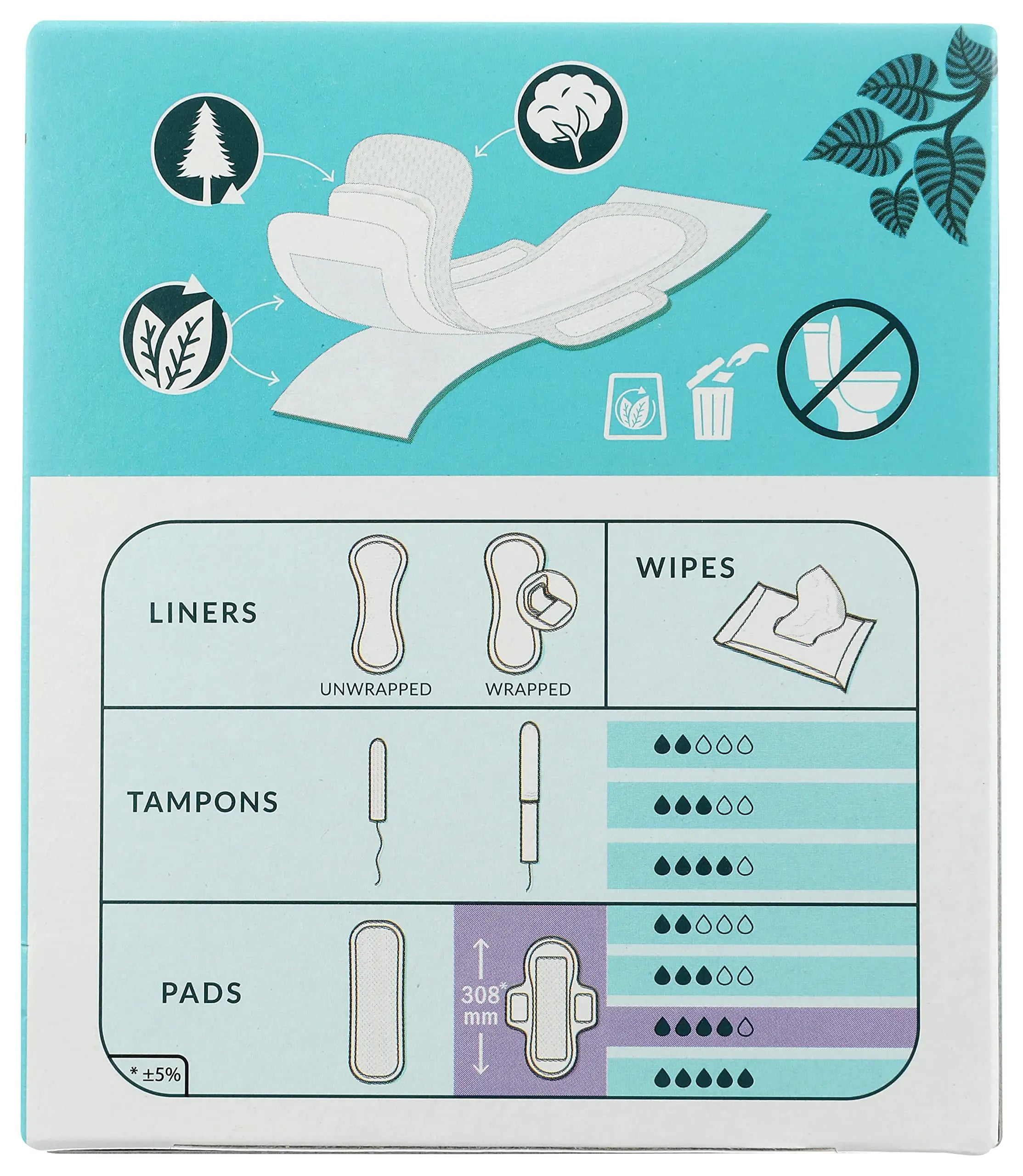 Natracare Slim Fitting Ultra Pads with Wings, Long, Made with Certified Organic Cotton NATRACARE Au supplements