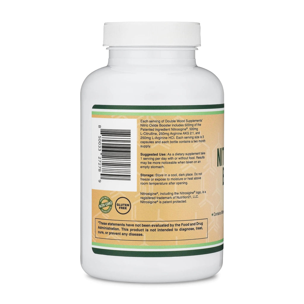 Nitric Oxide Supplement (Stim Free Pre Workout) - Nitric Oxide Booster with Nitrosigine Double Wood Supplements Au supplements