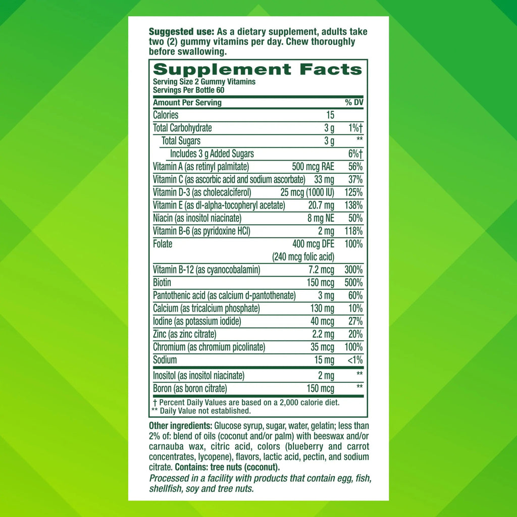 Vitafusion Adult Gummy Vitamins for Women, 120 Count Vitafusion Au supplements